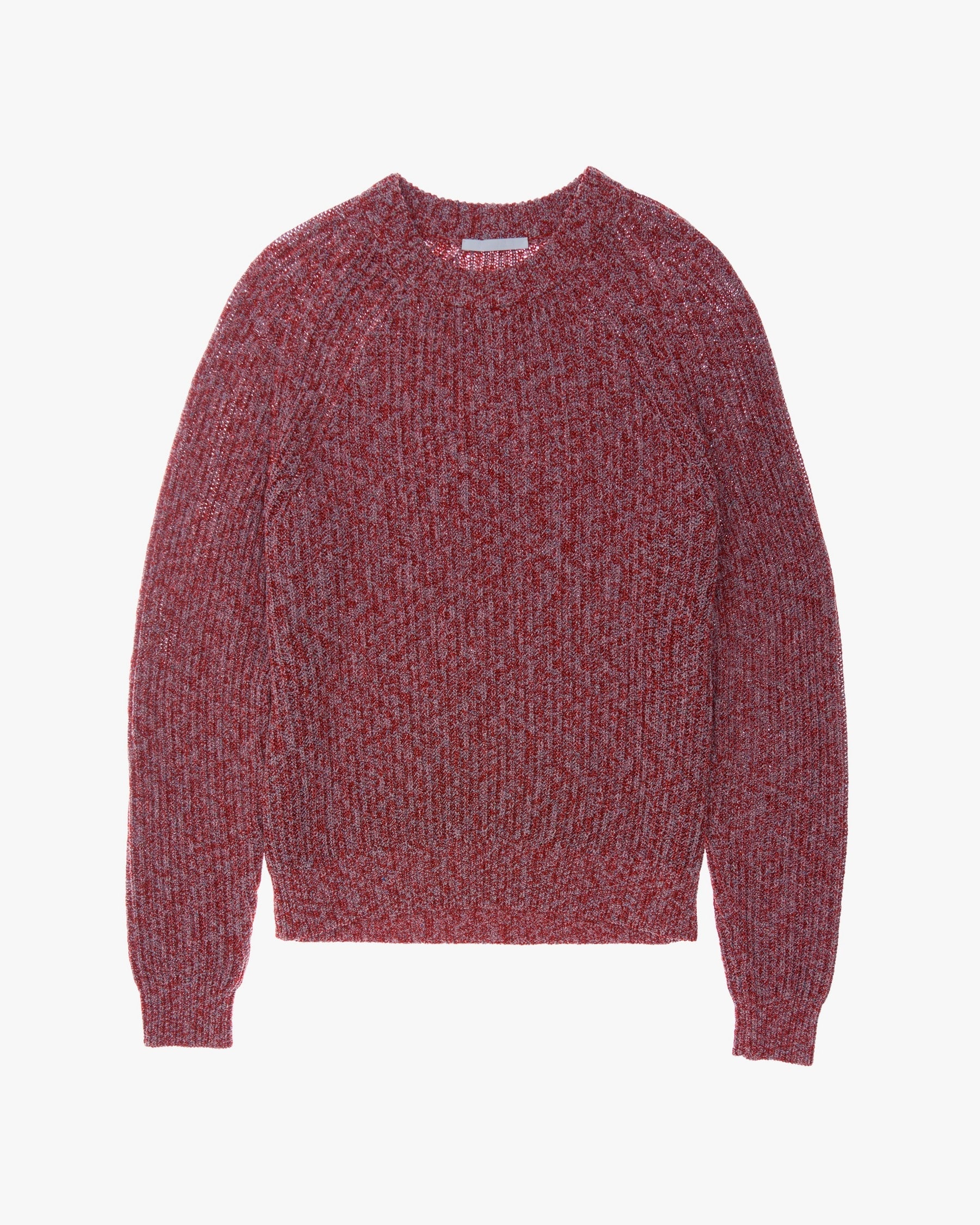 SLUB KNIT CREWNECK - 1