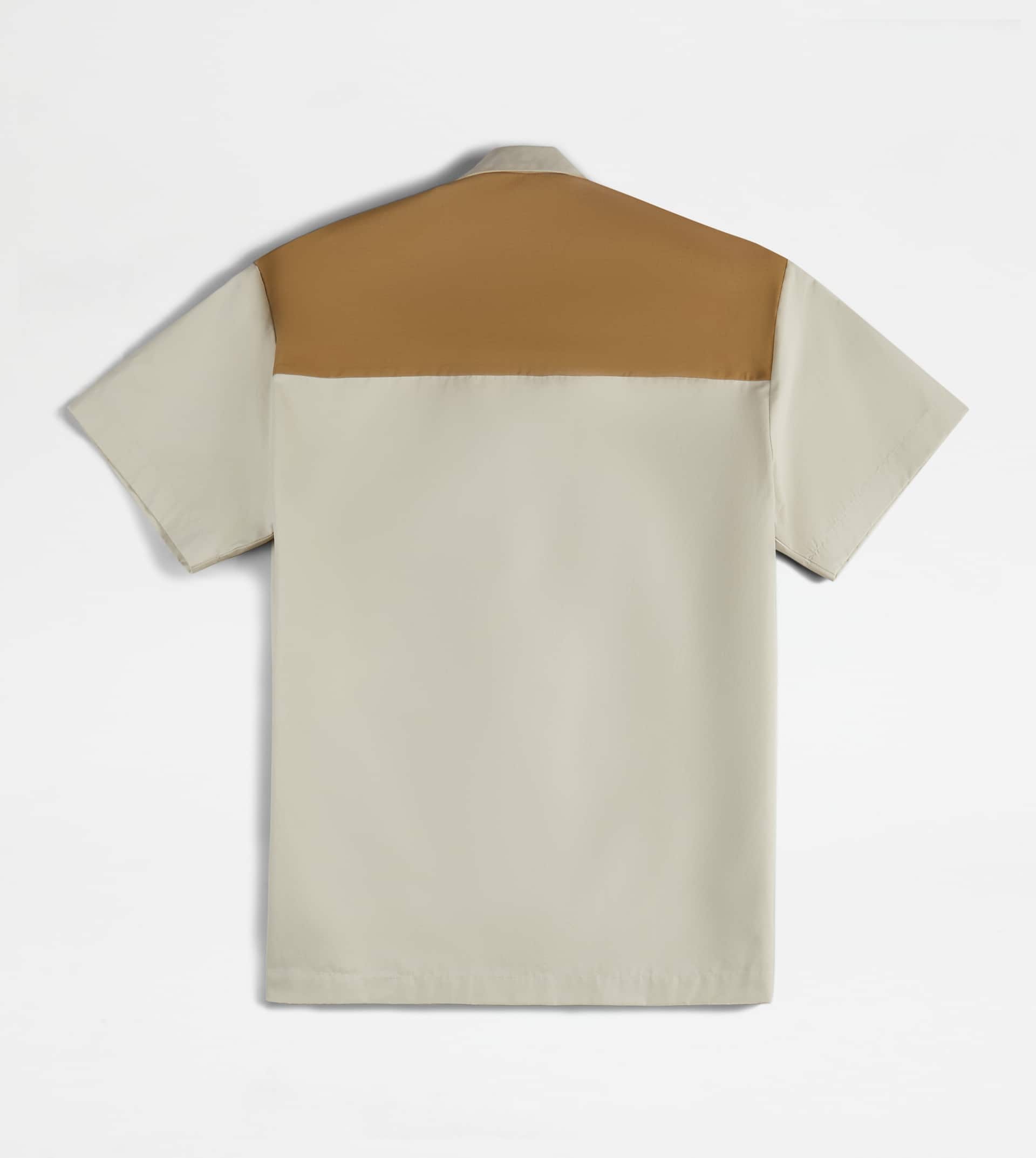 BOWLING COLLAR SHIRT - OFF WHITE - 6