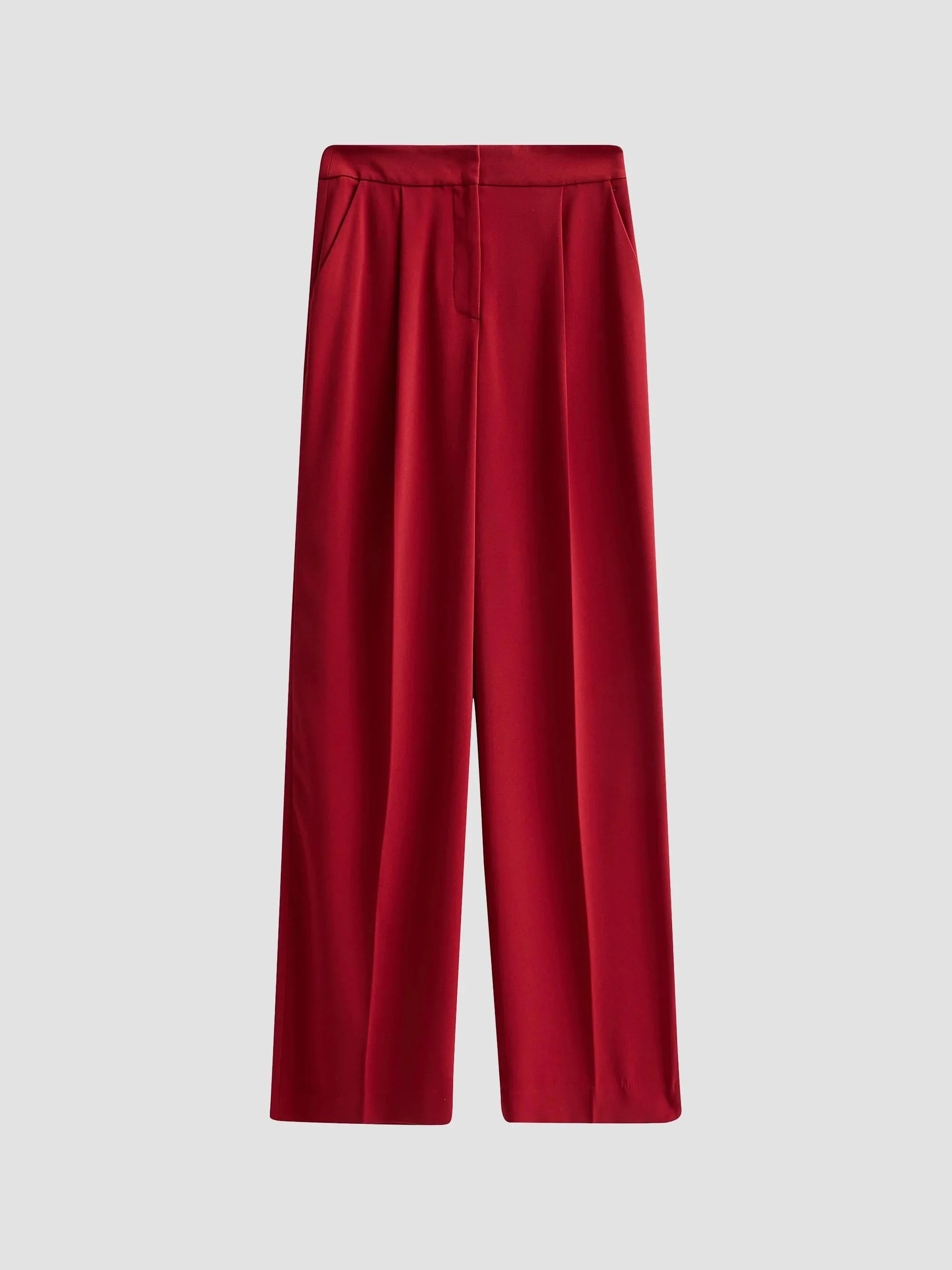 Women's Robinne Pleated Pants - Cardinal Red - 1