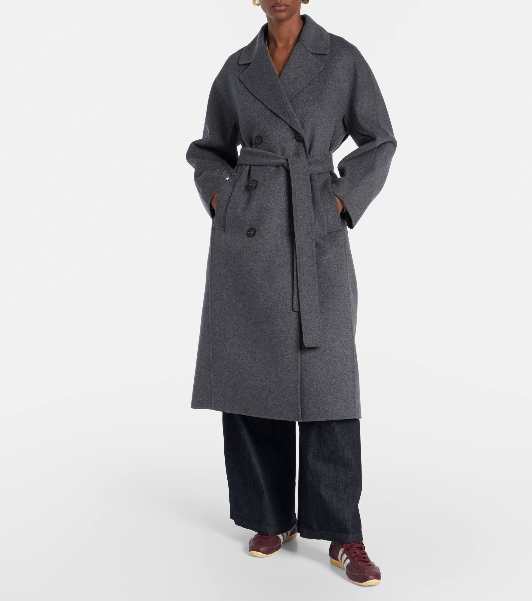 Paul double-breasted virgin wool coat - 7