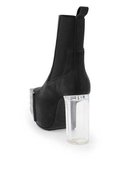 Rick Owens Platform heeled ankle boots outlook