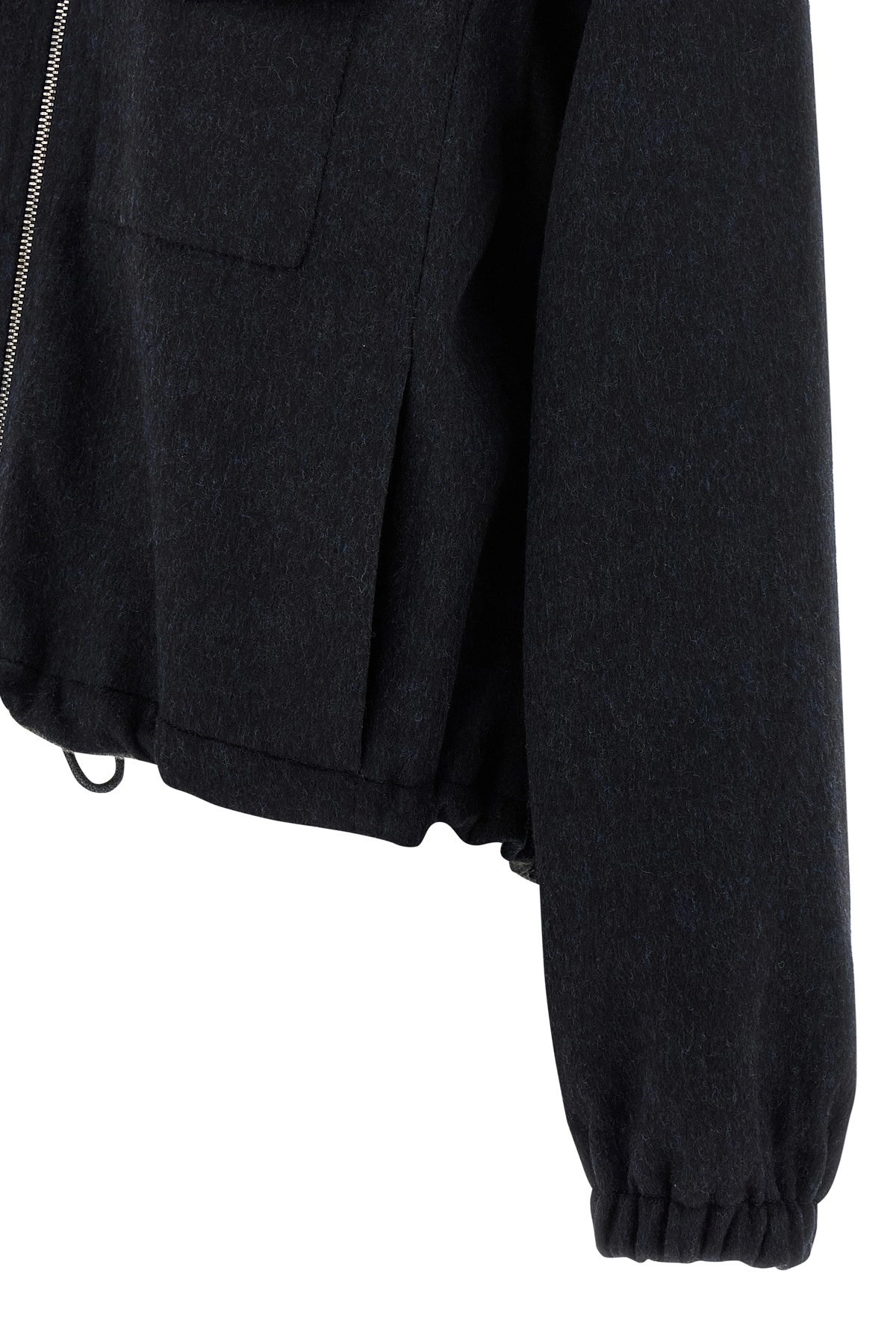 'Shiny Zipper Pull' bomber jacket - 4