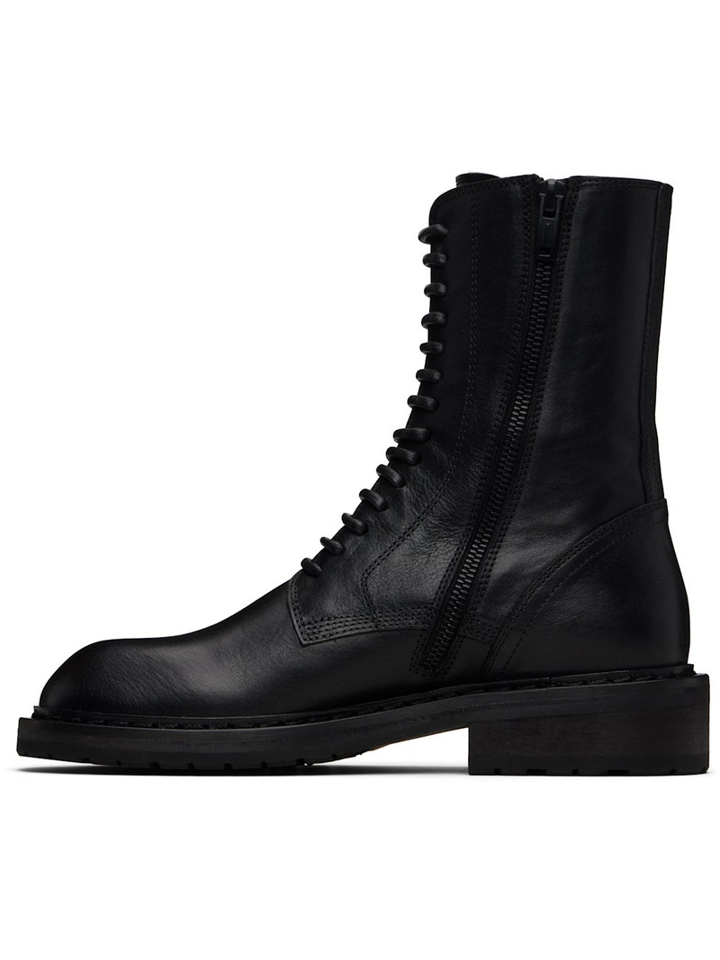 Ann Demeulemeester Black Danny Ankle Boots outlook