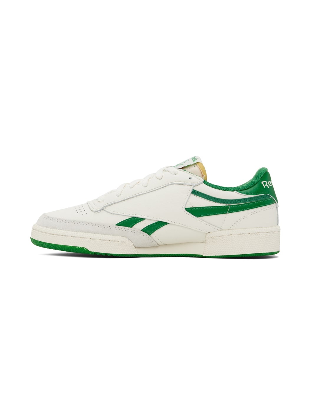 Off-White & Green Club C Revenge Vintage Sneakers - 3