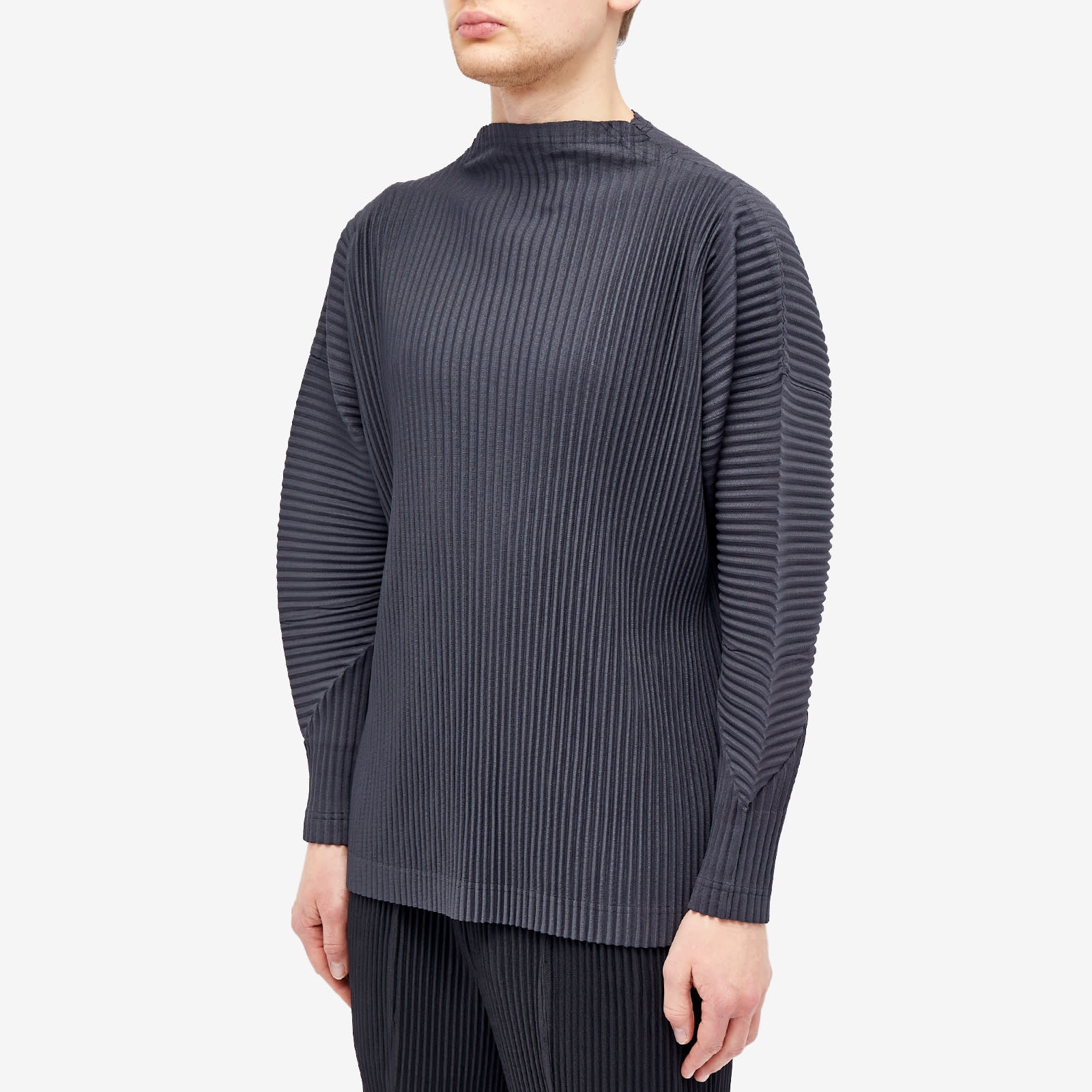 Homme Plissé Issey Miyake Pleated Long Sleeve T-Shirt - 2