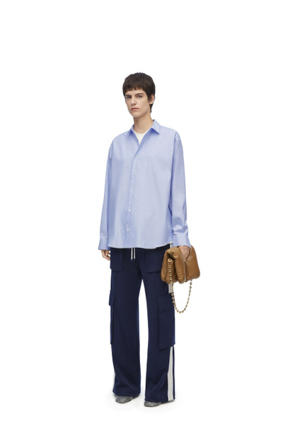 Loewe Double layer shirt in cotton and silk outlook