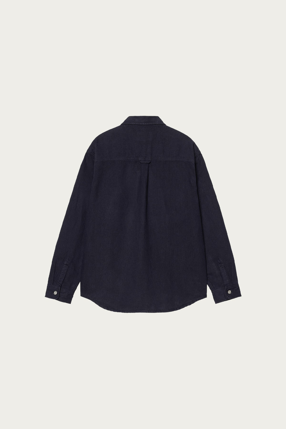 Walter Shirt Jacket - Garment Dyed Dark Navy - 2