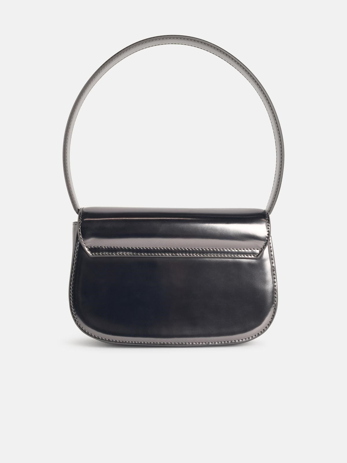 '1DR' GREY MIRRORED LEATHER BAG - 3