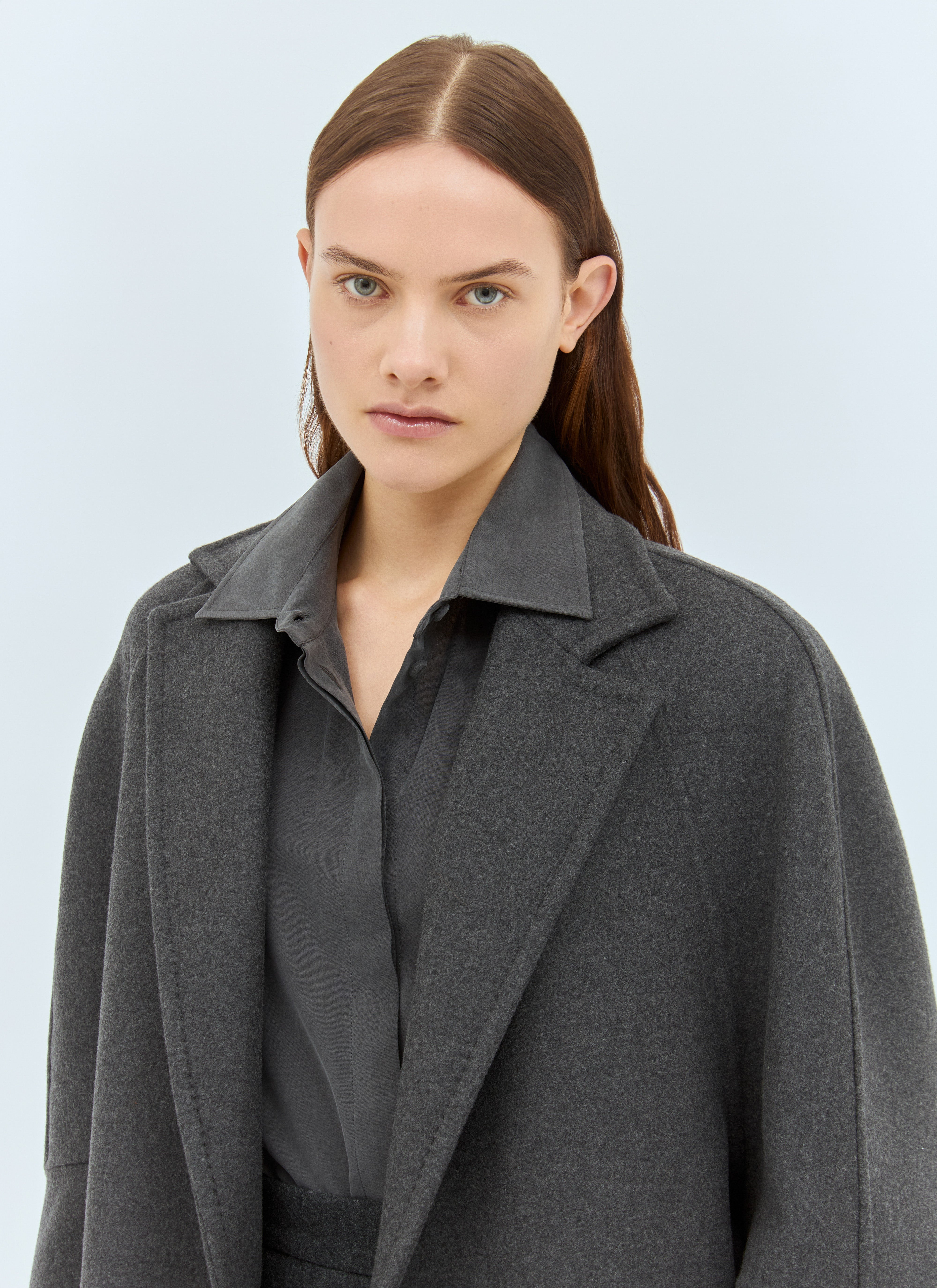 Max Mara Women Oversized Wool-And-Cashmere Coat - 3