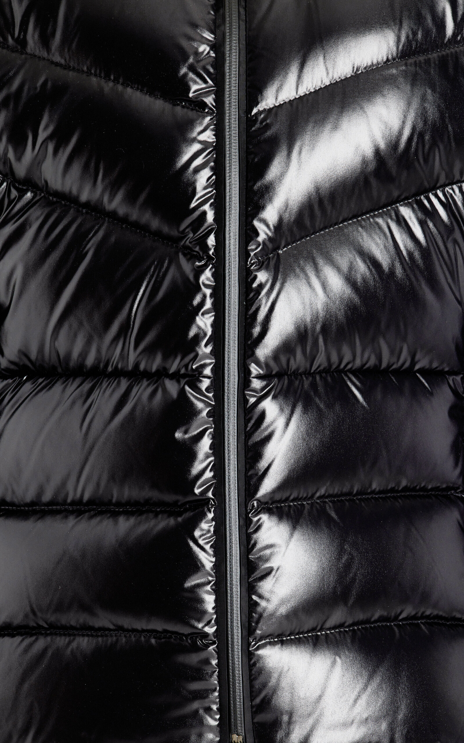 Down Fleece Hooded Cardigan black - 5