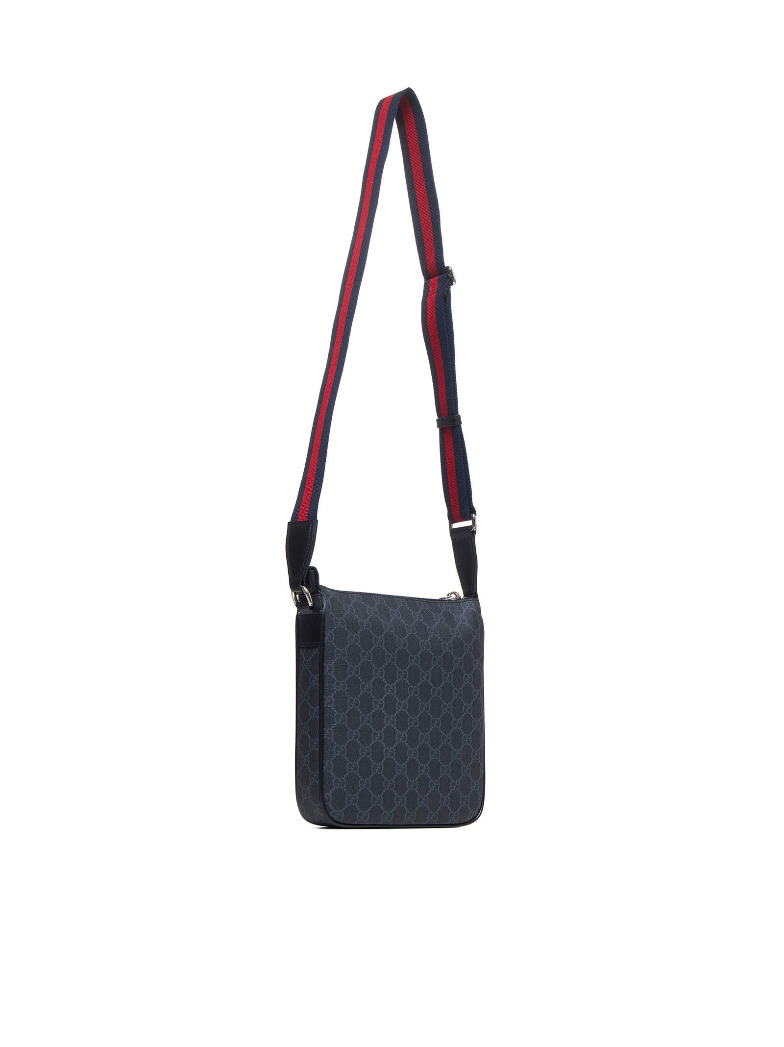 Gucci Men Small Gg Black Shoulder Bag - 3