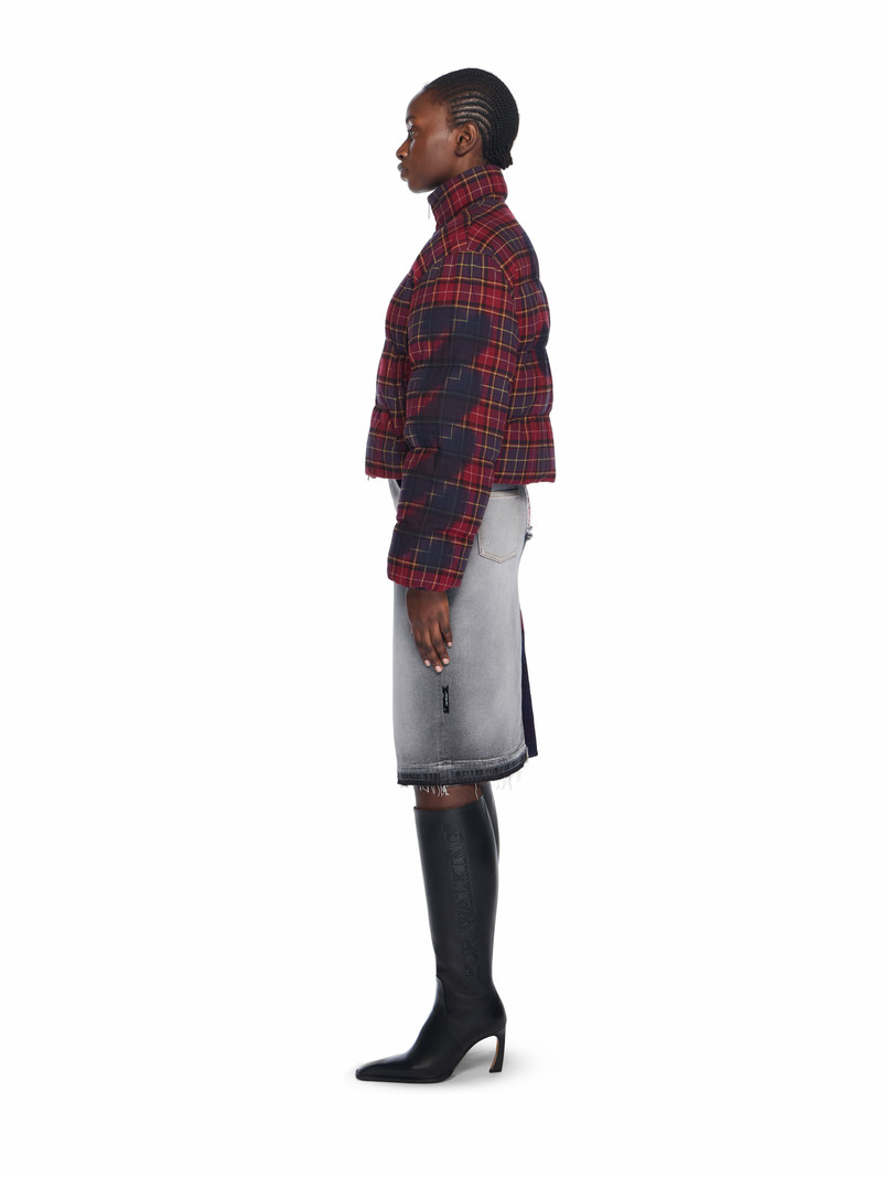 Arrow Spray Check Puffer Jacket 3