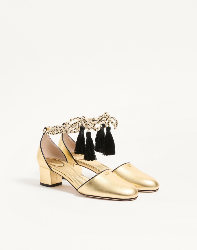 D'ORSAY BONDIE PUMP IN LAMINATED NAPPA 45MM 3