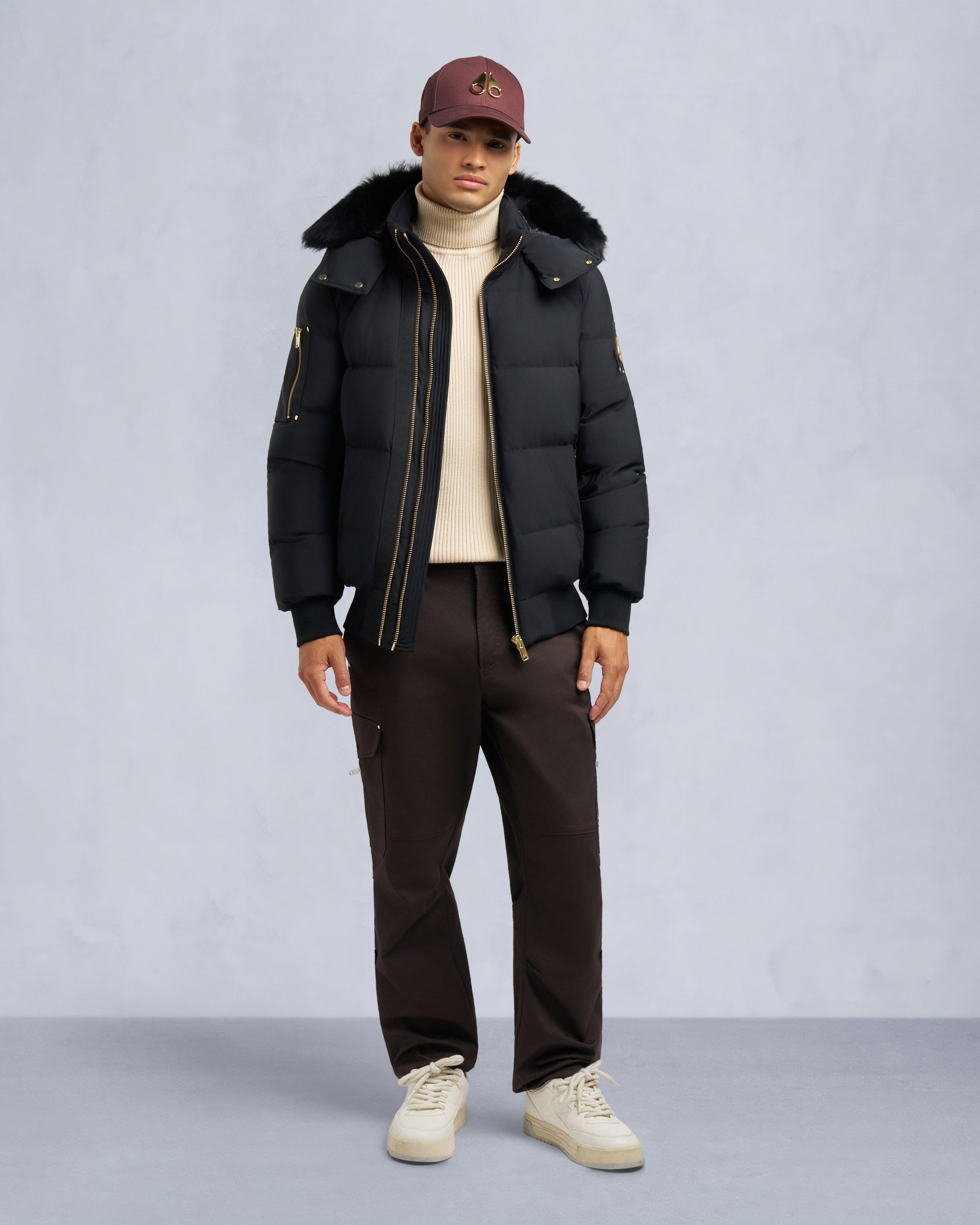 GOLD SERIES STAGG SHEARLING BOMBER JACKET - 2