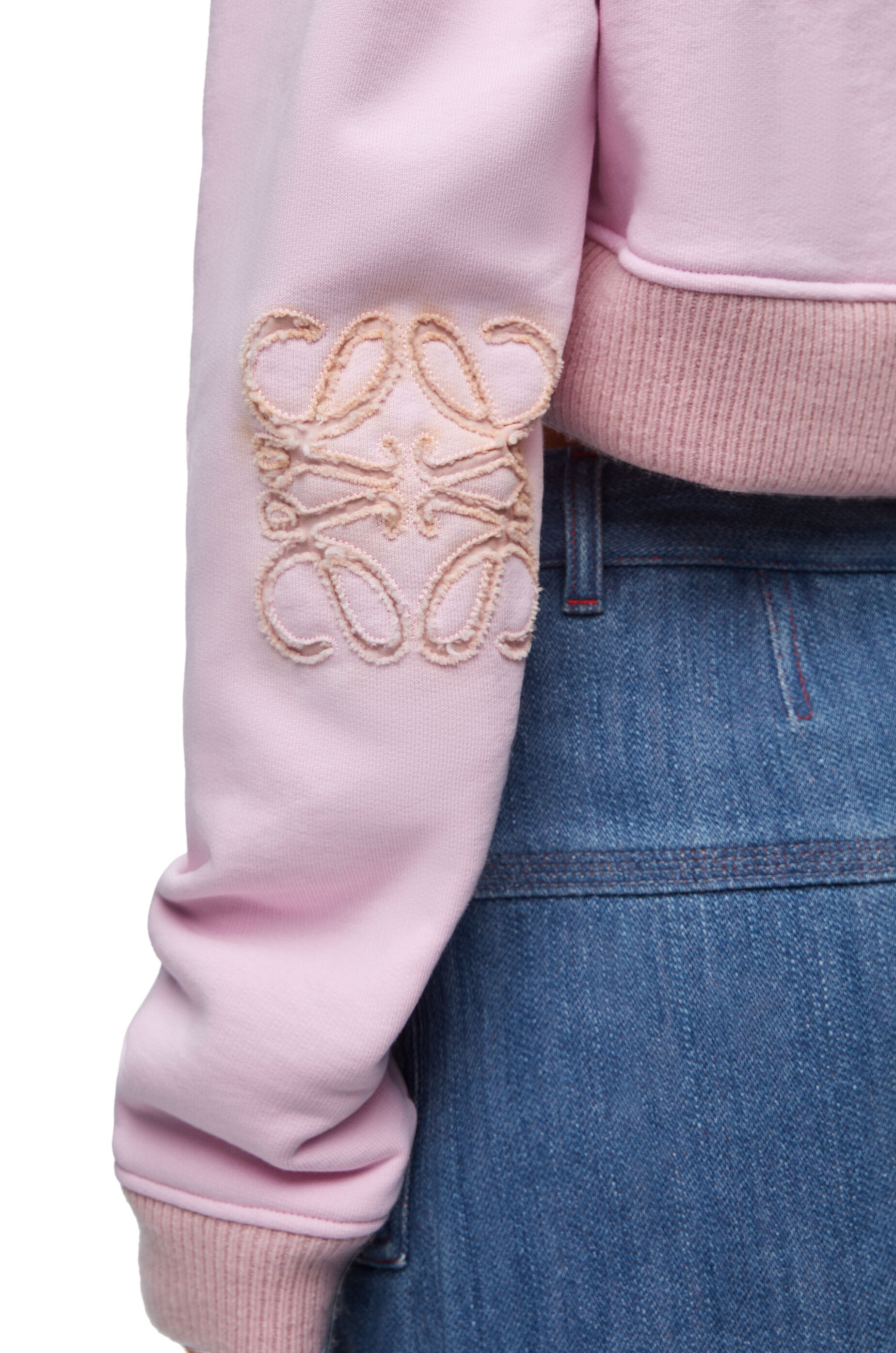Cropped sweatshirt in cotton - 5
