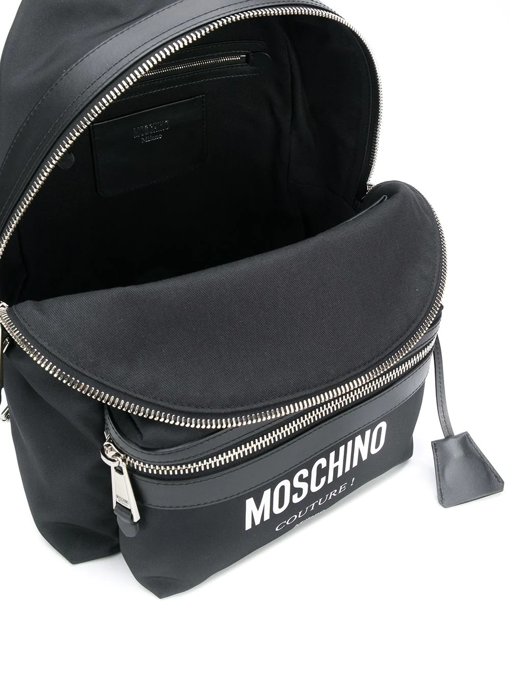 printed logo backpack - 5