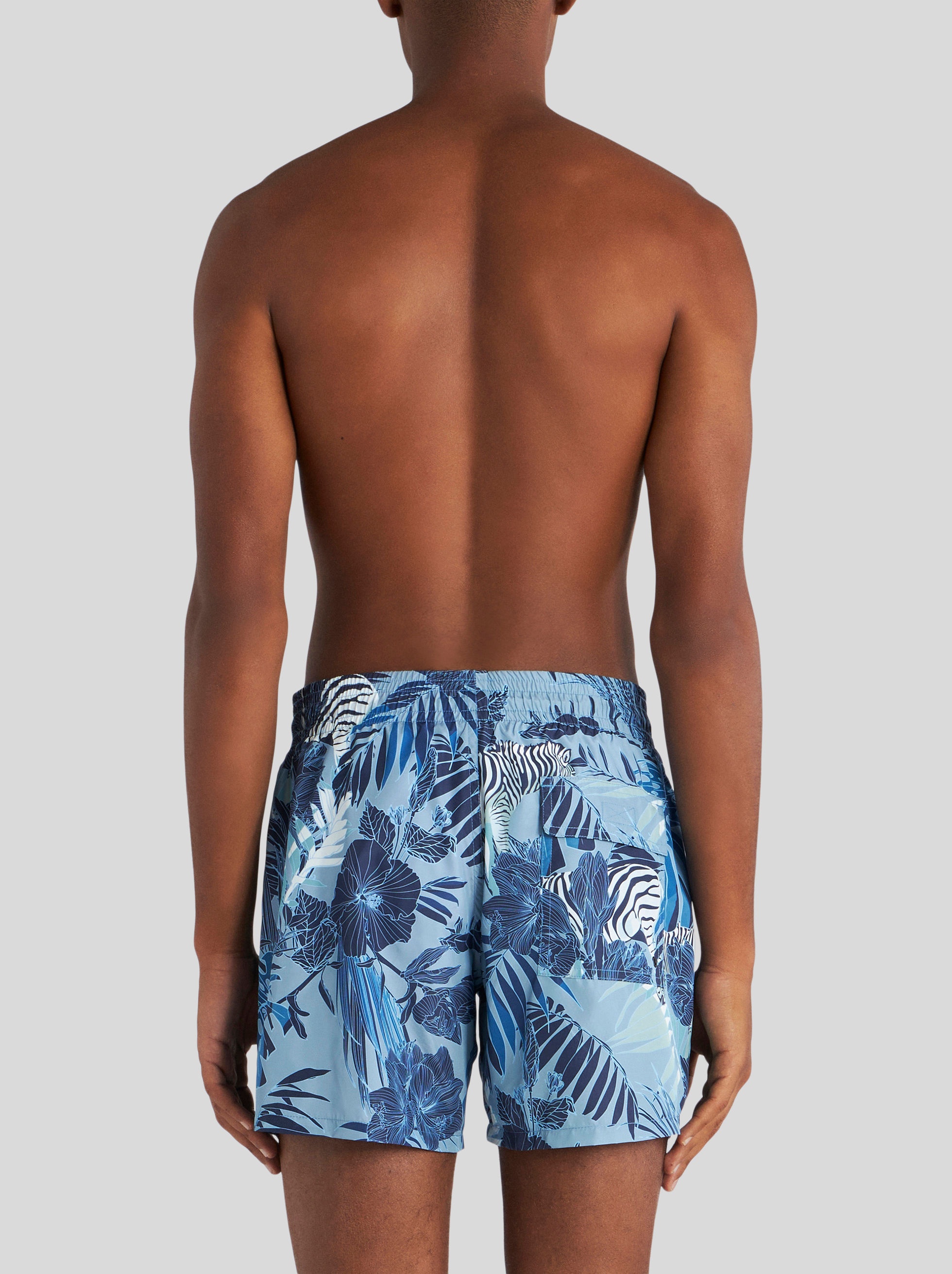TROPICAL FOLIAGE PRINT COSTUME - 4