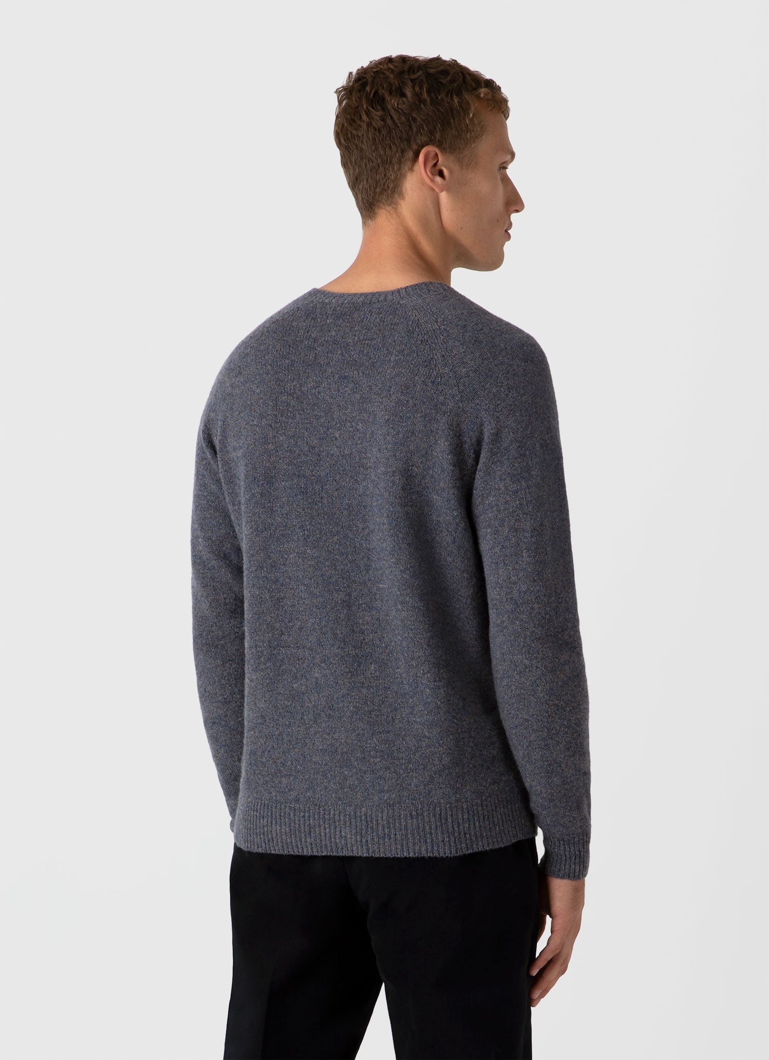 Lambswool Crew Neck Jumper - 5