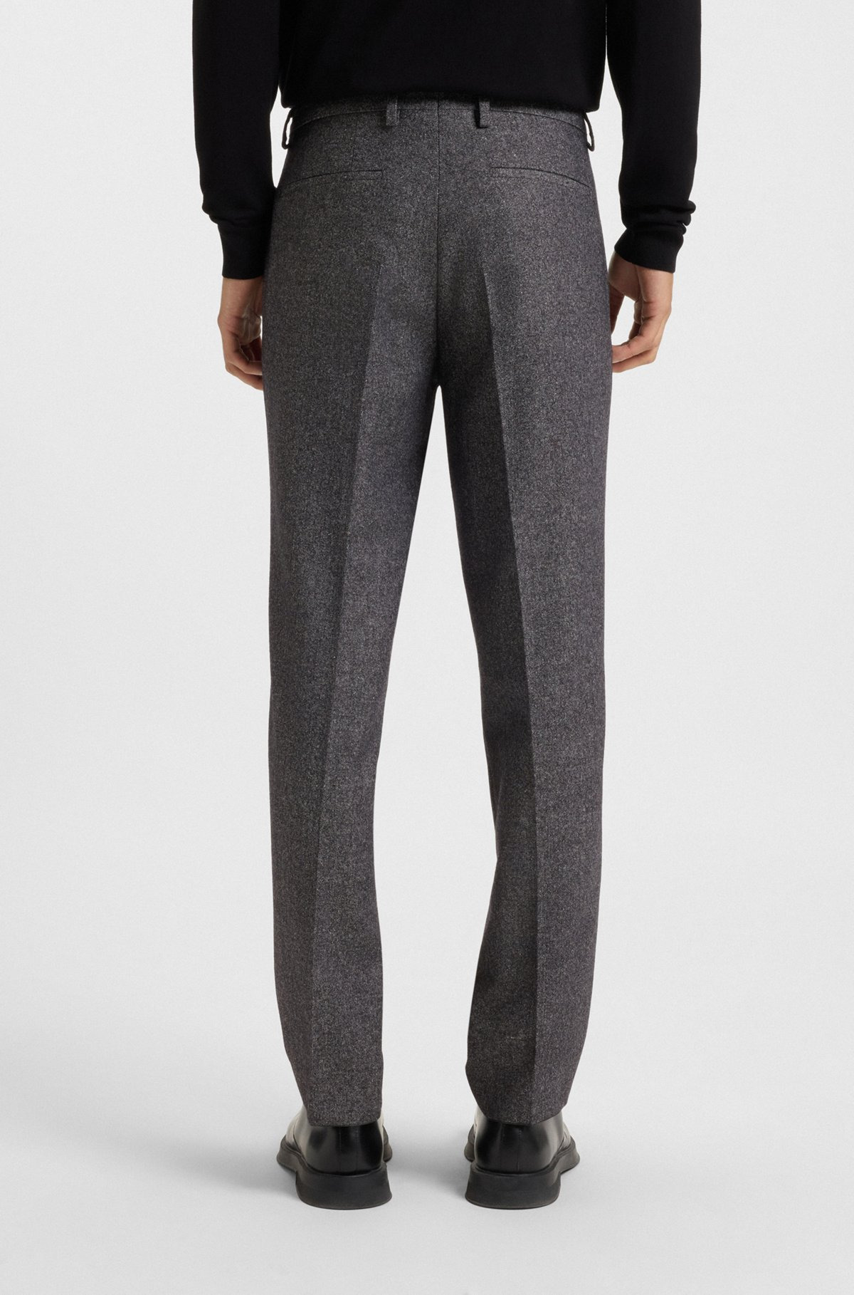 EXTRA-SLIM-FIT THREE-PIECE SUIT IN A WOOL BLEND - 7