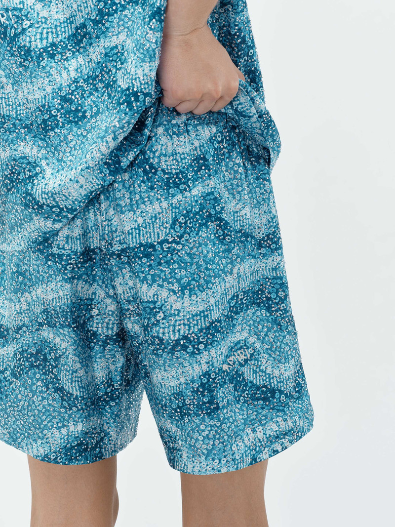 WAVY EMBELLISHED SHORT 7