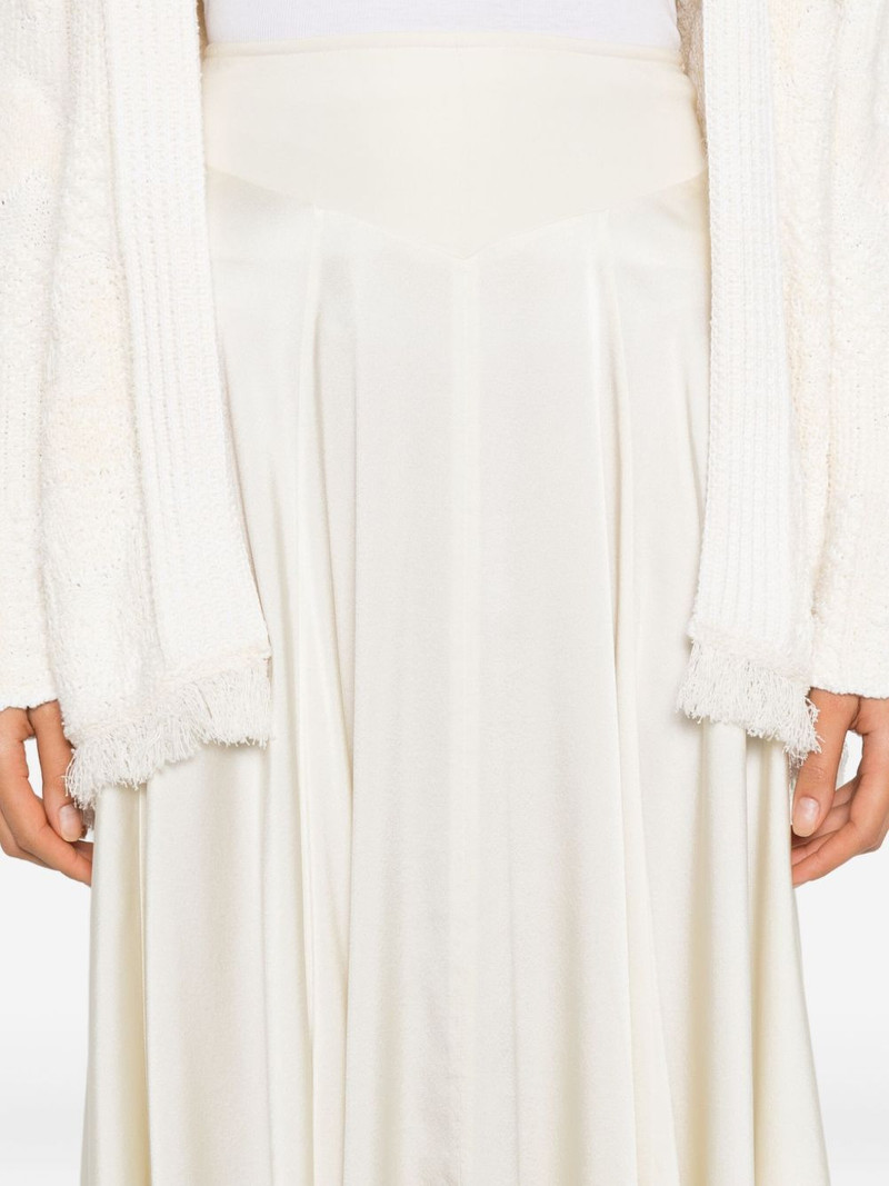 panelled midi skirt 5