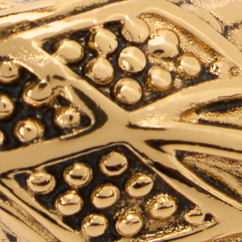 Antiqued Gold Snake Bangle Bracelet 4