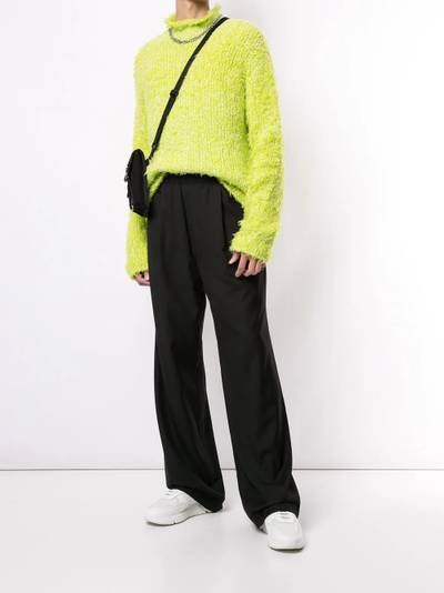We11done elasticated wide leg trousers outlook