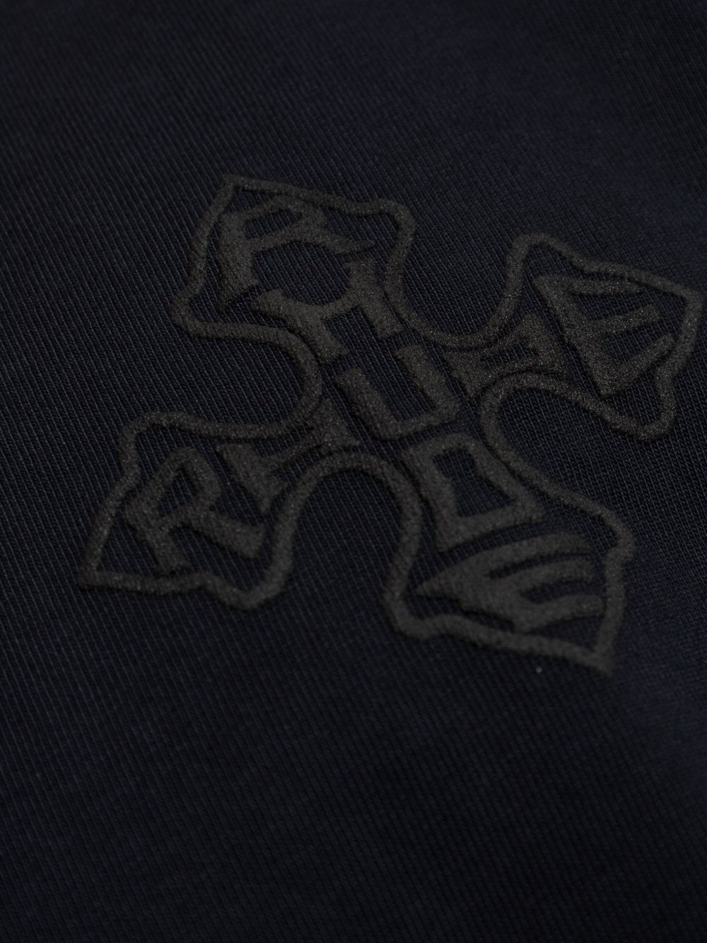 raised-logo cotton sweatshirt - 5