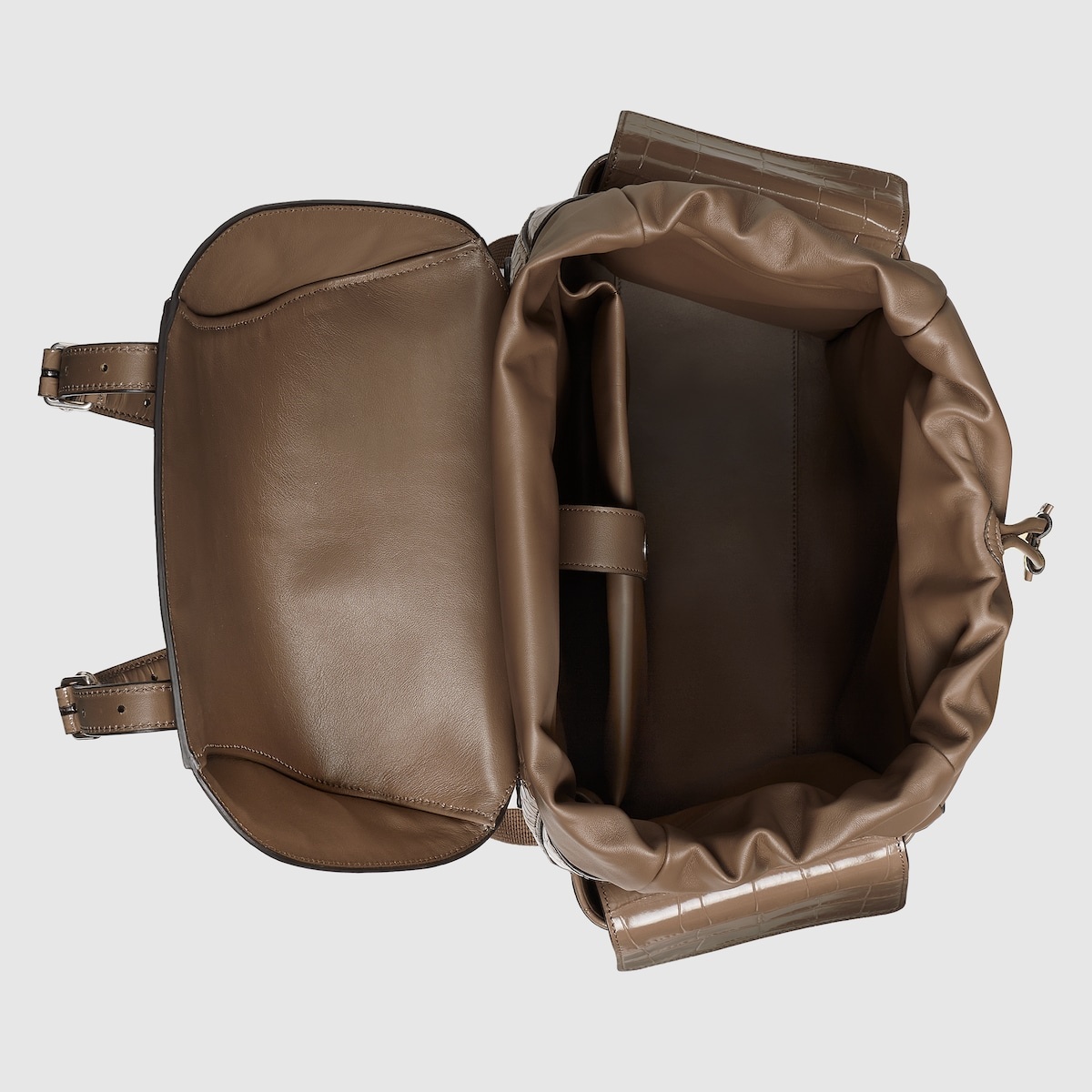 Crocodile backpack with Double G - 7
