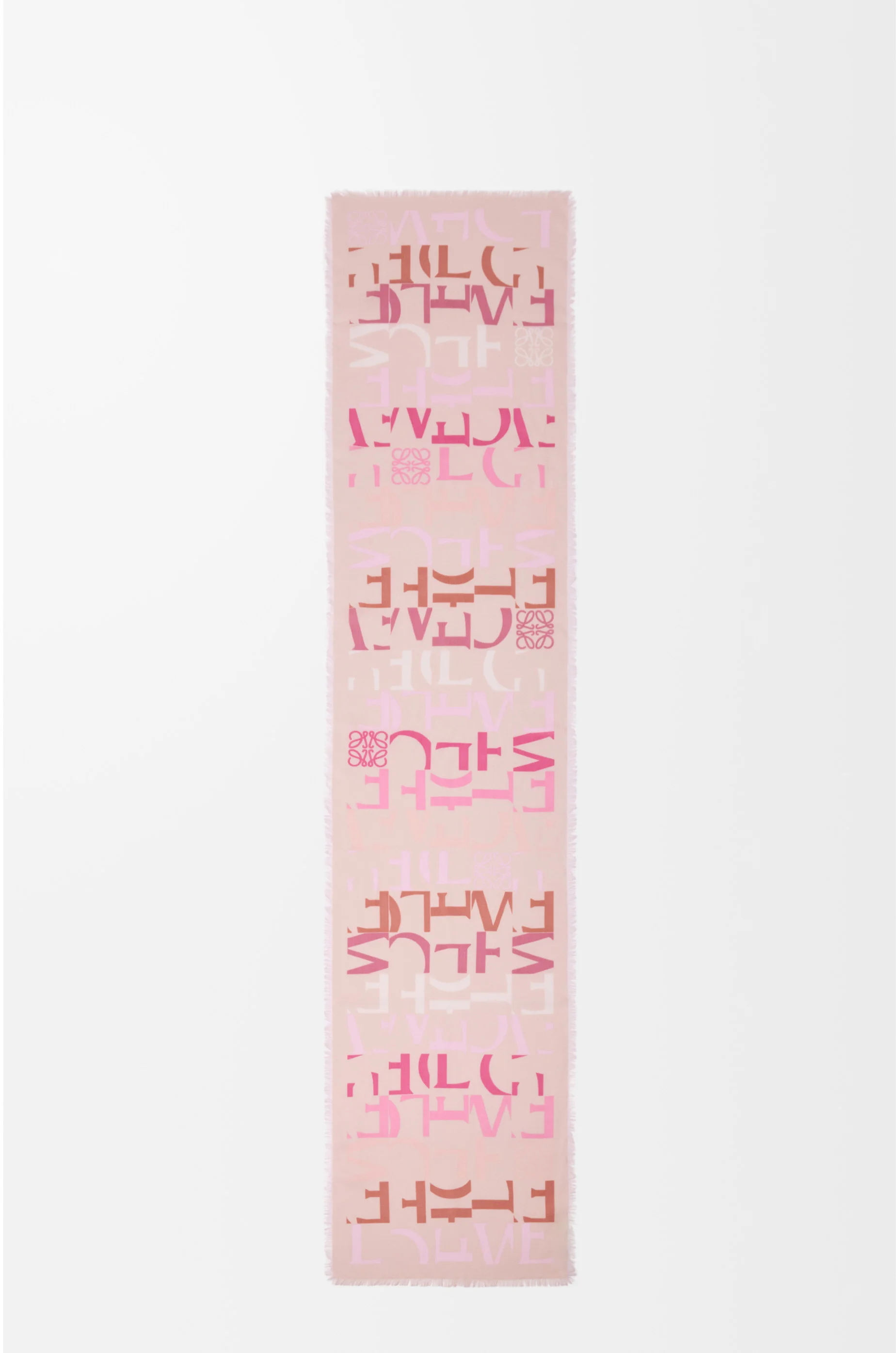 Scarf in wool, silk and cashmere blend - 1