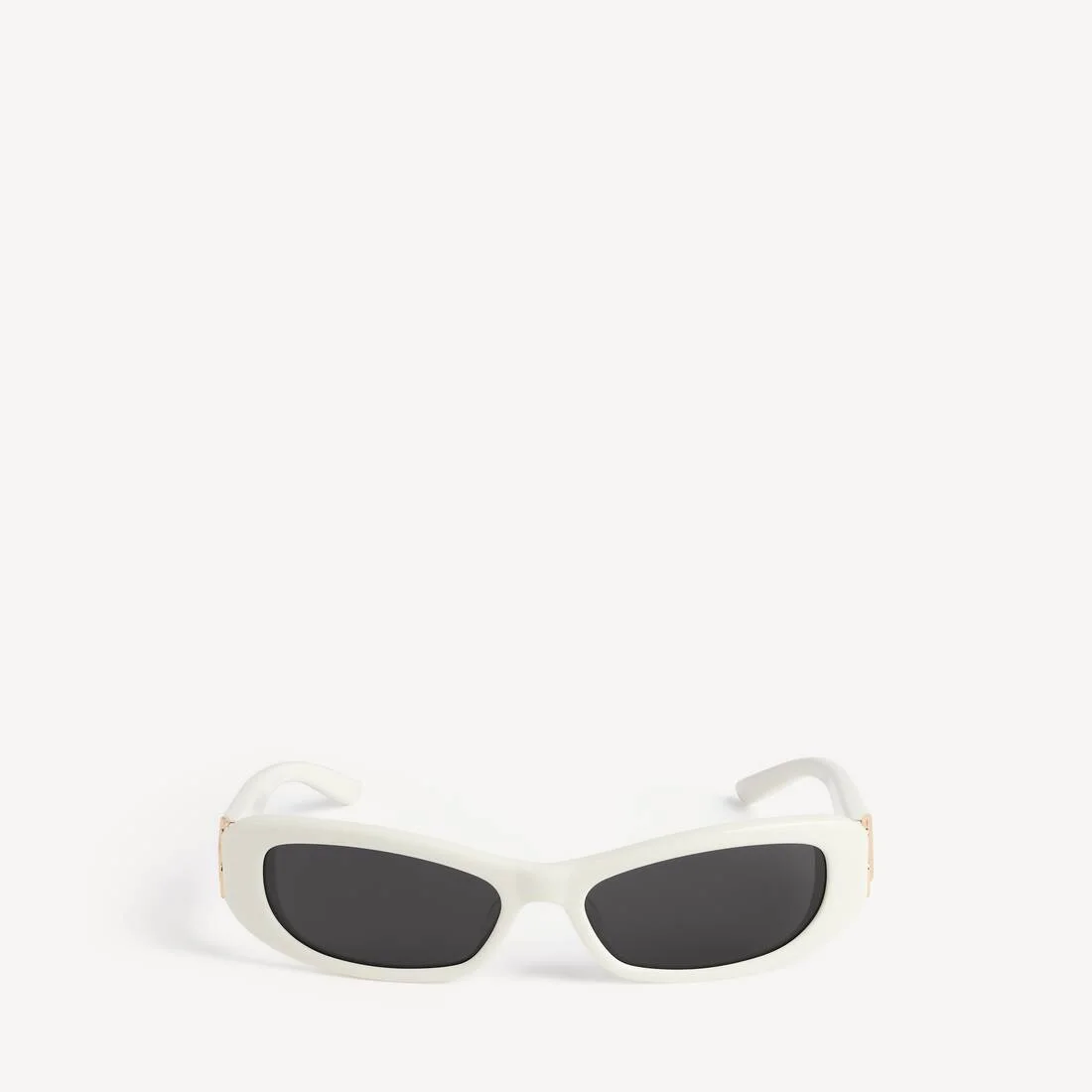 Women's Cosmo Rectangle Sunglasses in Off White - 1