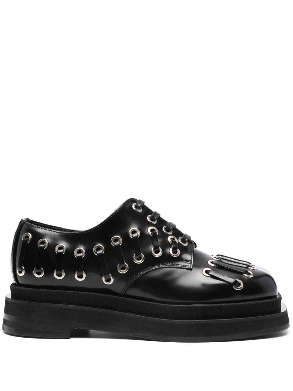 heart-toe platform shoes - 1