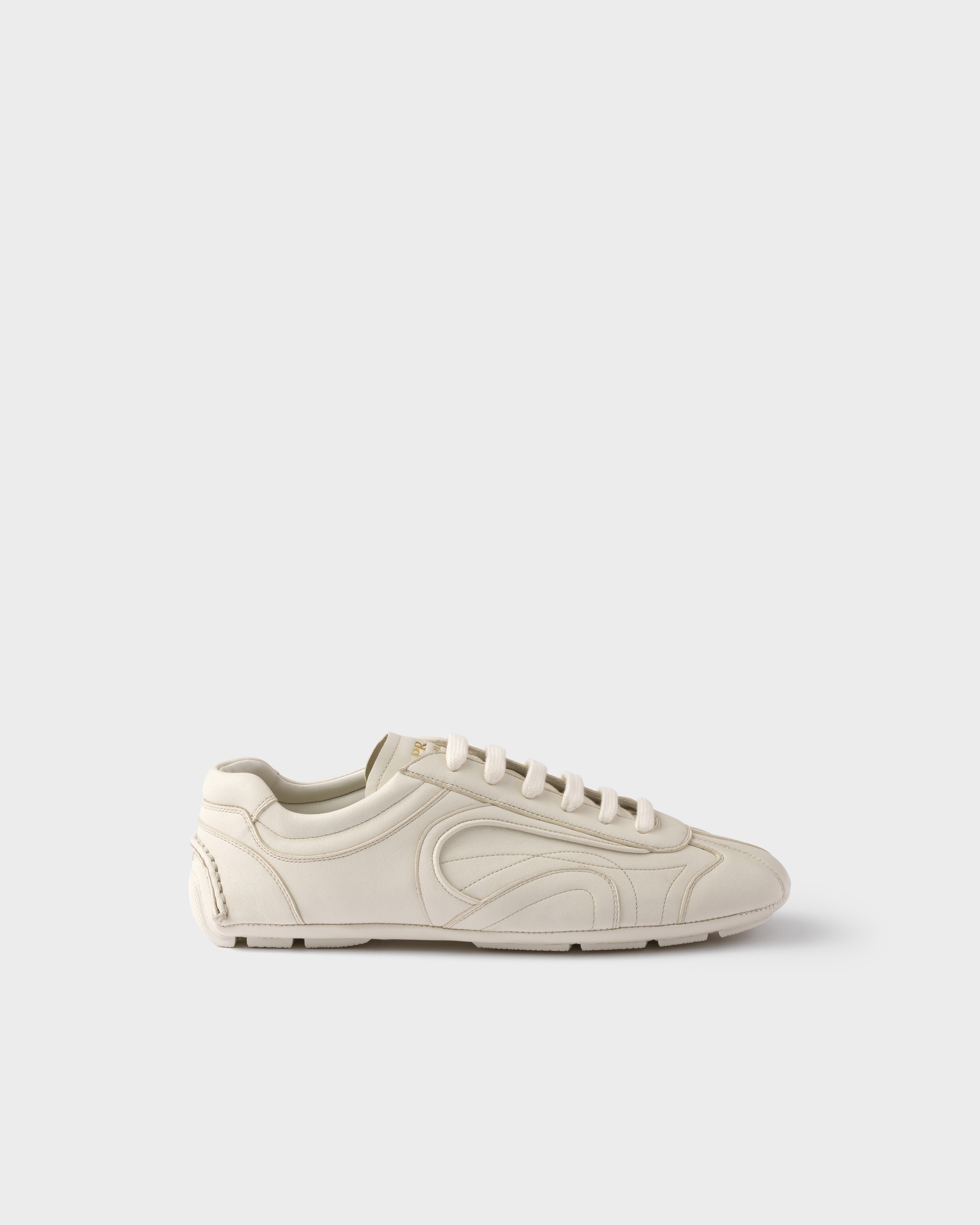 Antiqued nappa leather sneakers - 2