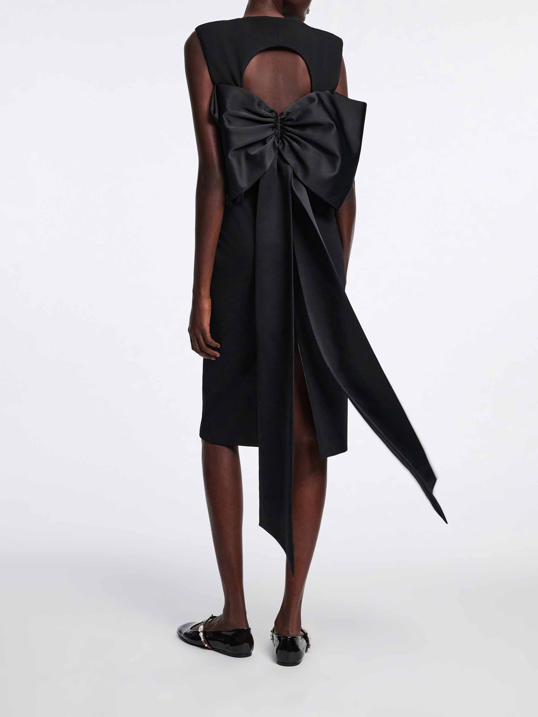 MIDI DRESS BOW - 4
