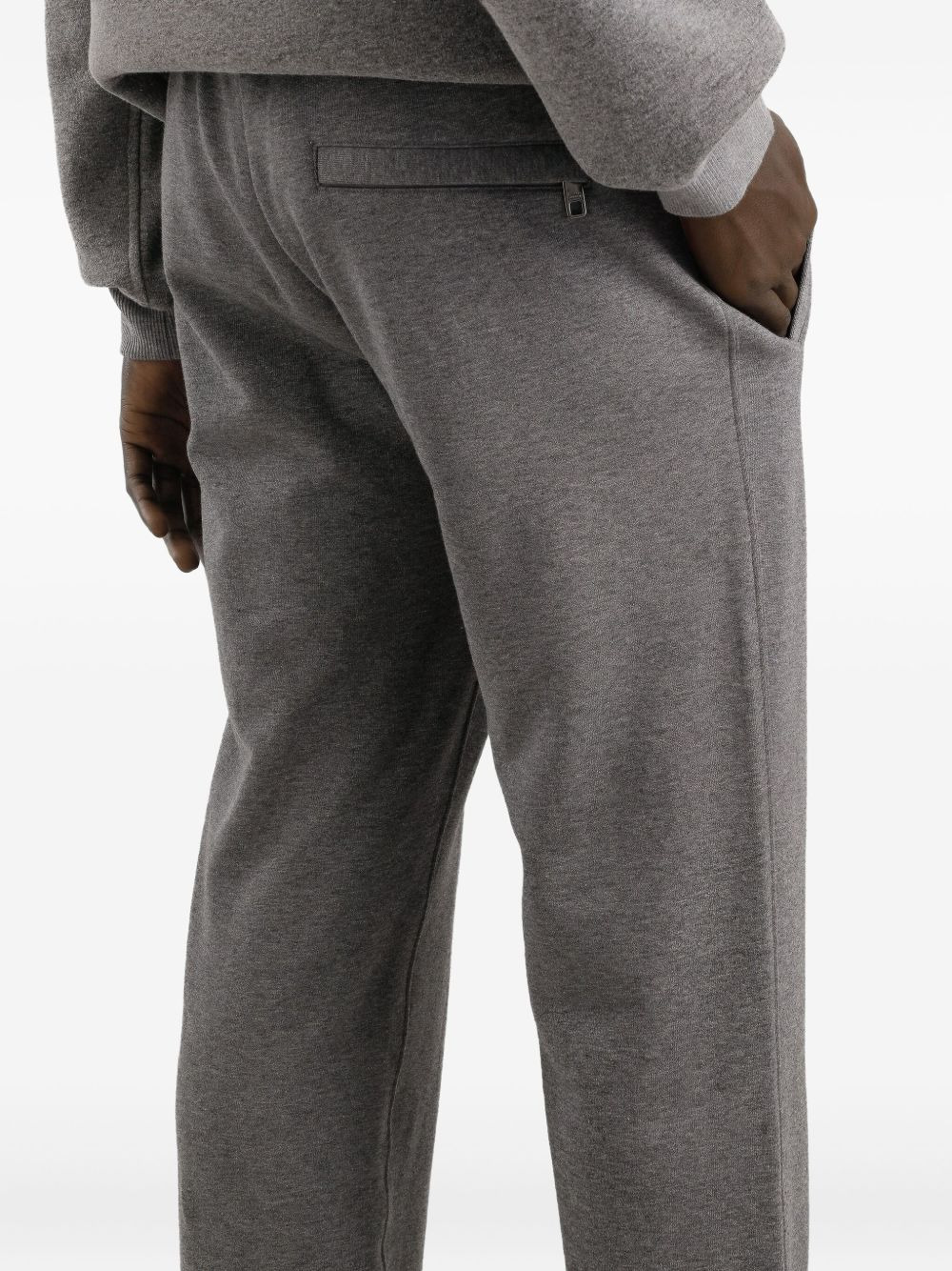 logo-embroidered side-stripe track pants - 5