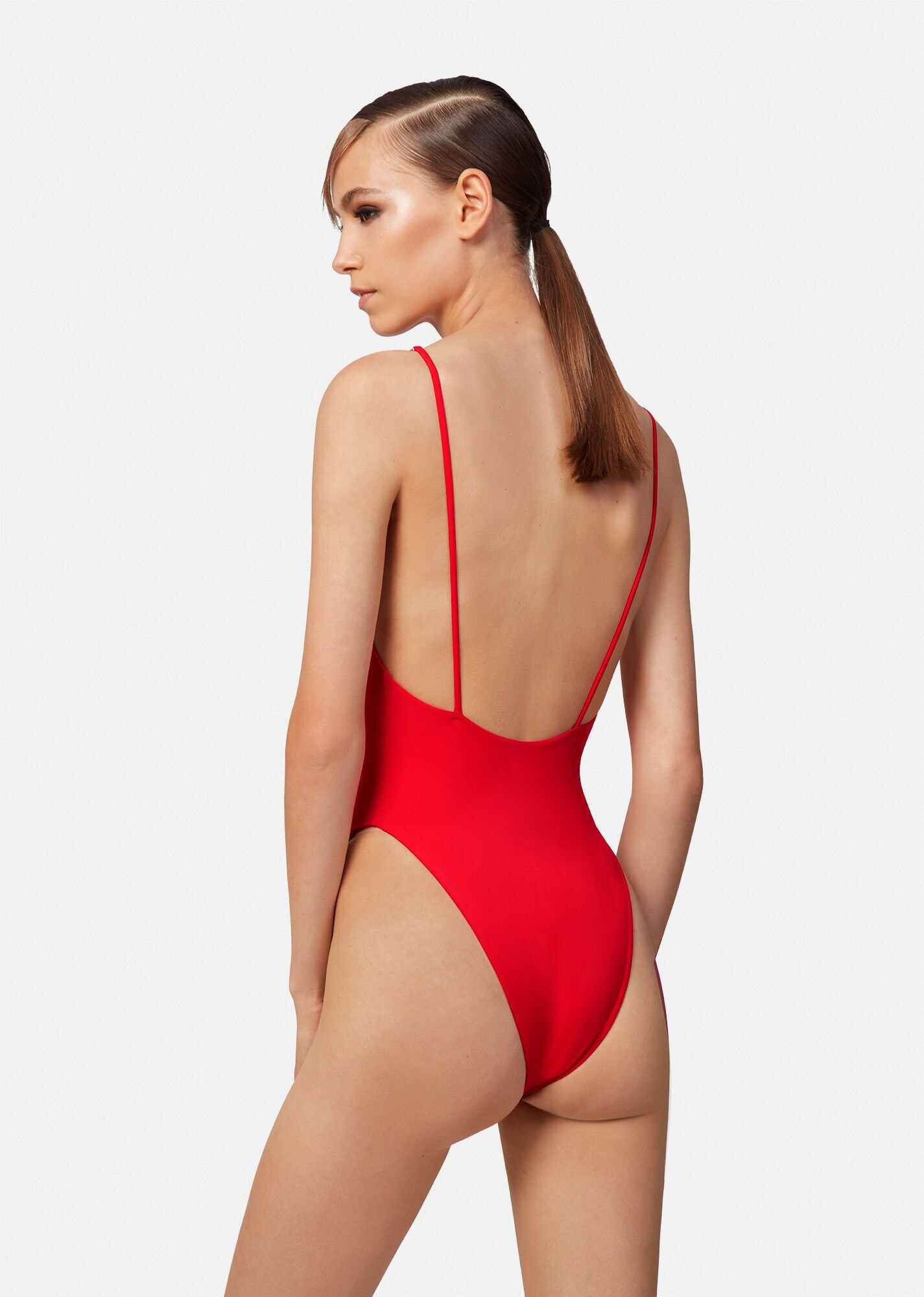 Greca Chain One-Piece Swimsuit - 3