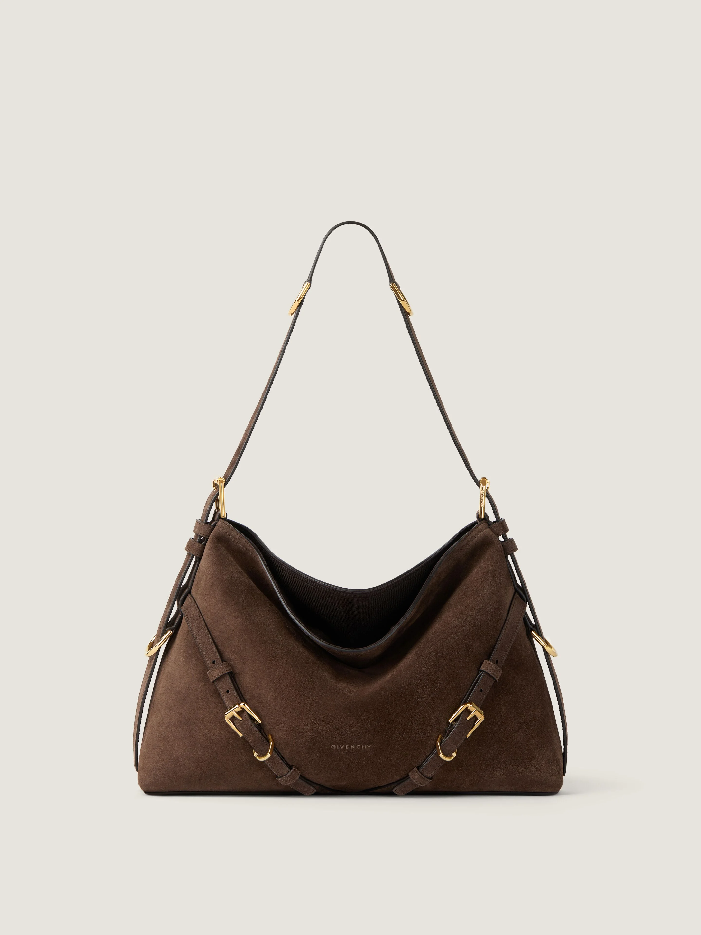 MEDIUM VOYOU BAG IN SUEDE - 1