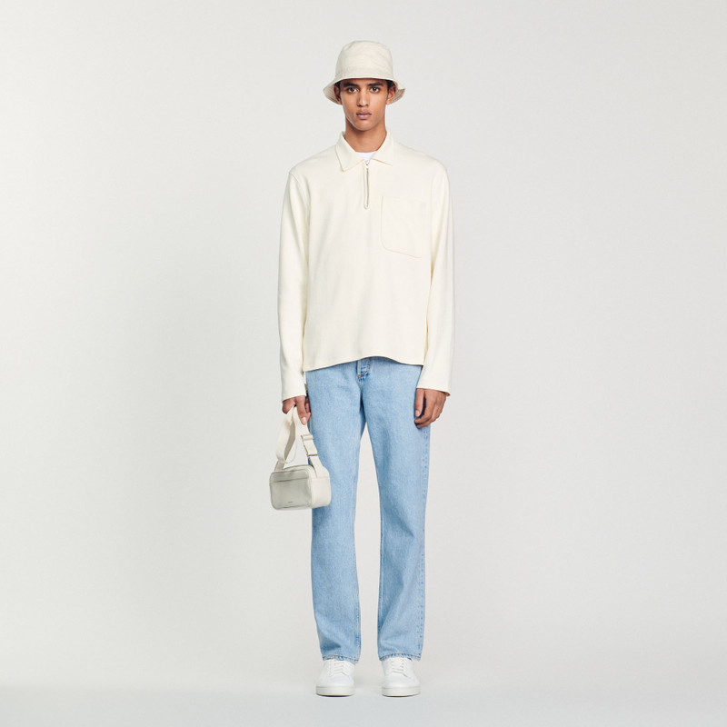 Sandro Zipper polo shirt outlook