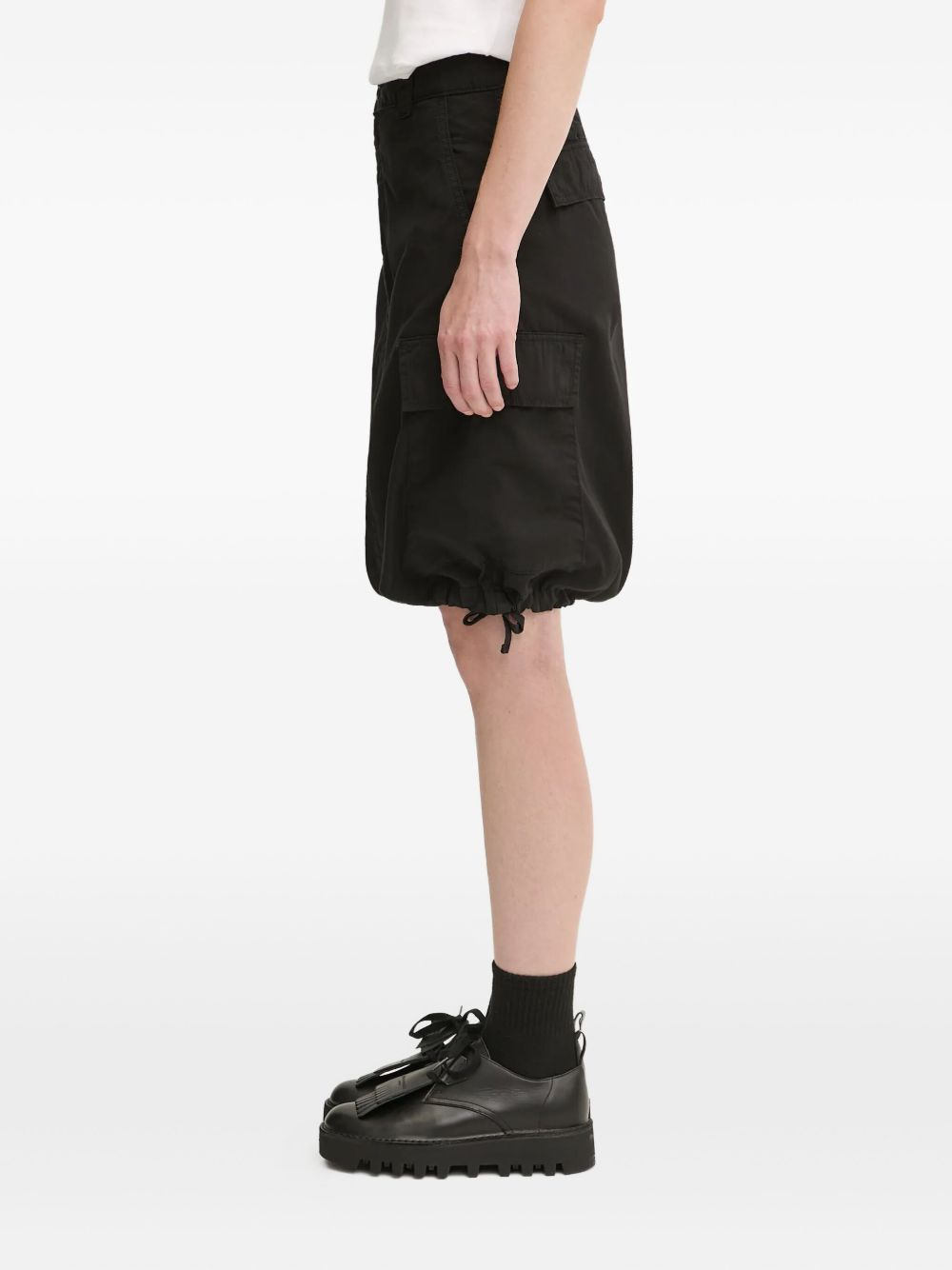 Kingston drawstring midi skirt - 3