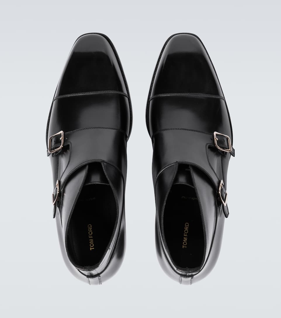 Sutherland double monk strap shoes - 4