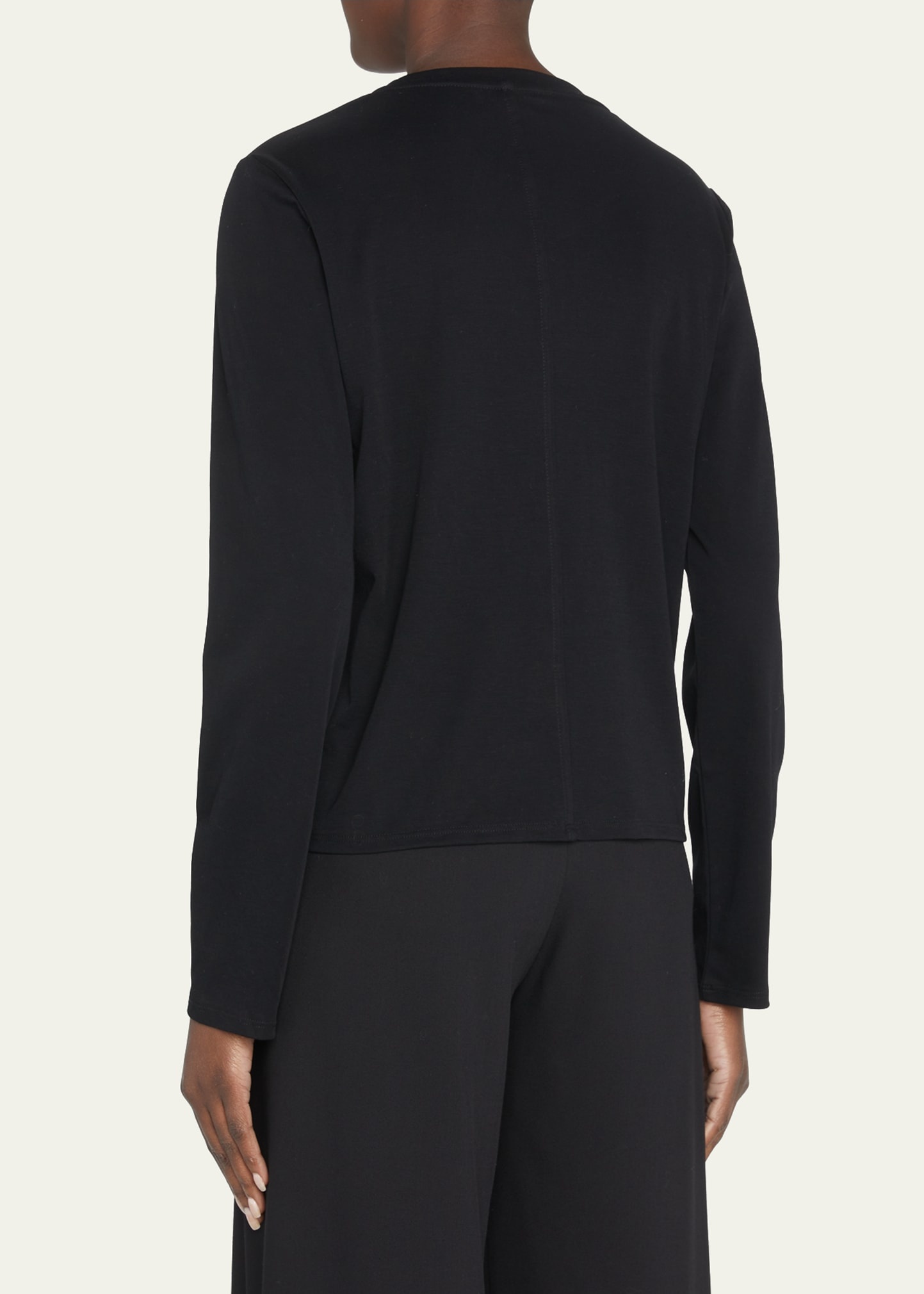 Sherman Long-Sleeve Cotton Tee - 3