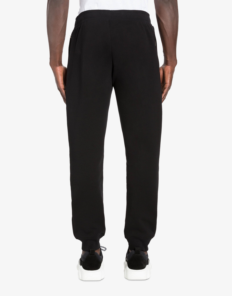 FLEECE JOGGERS WITH DOUBLE QUESTION MARK 3