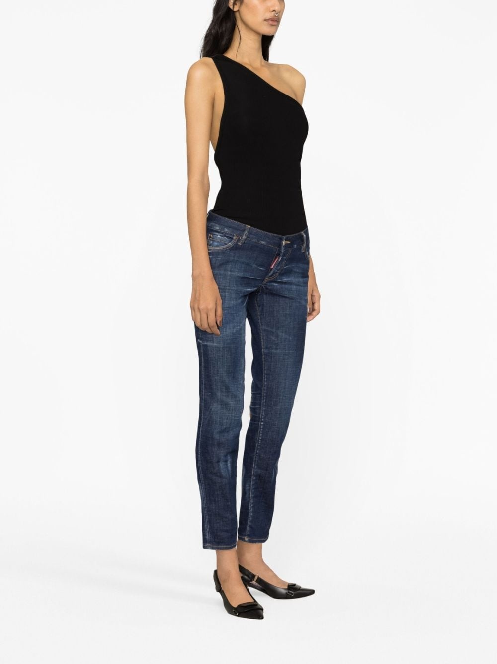 low-rise skinny jeans - 3