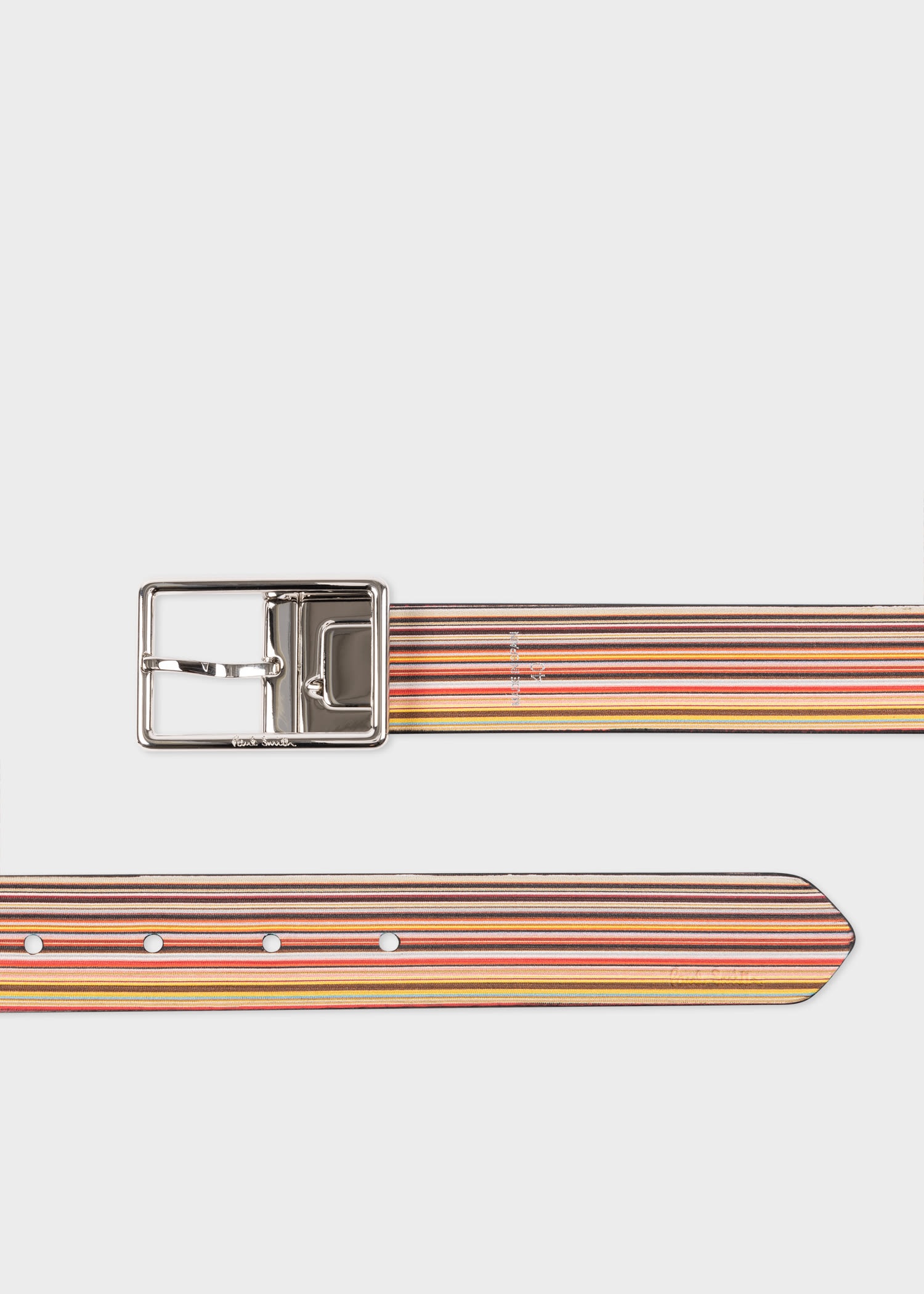 'Signature Stripe' Reversible Belt - 2