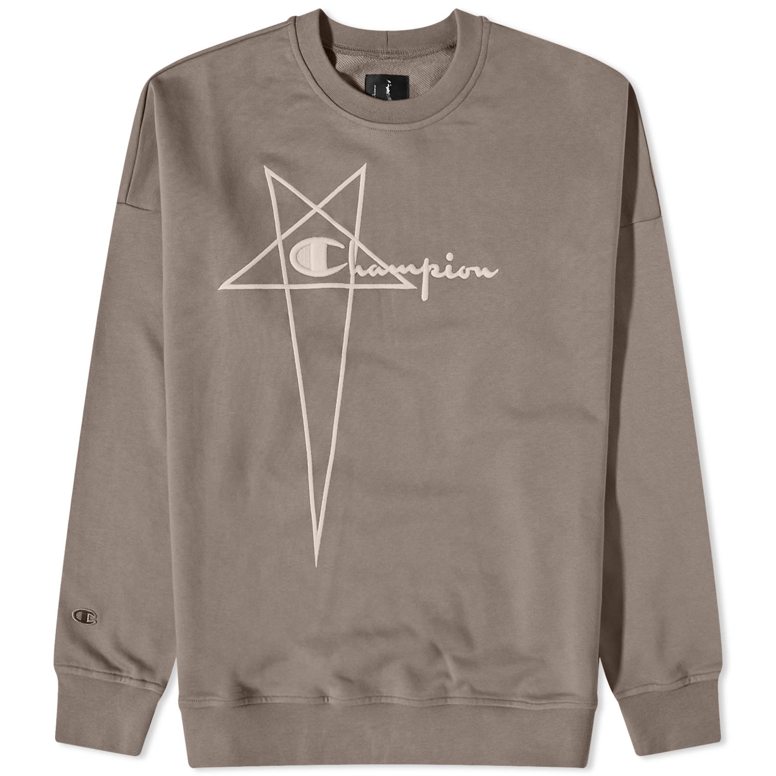 新品 RICK OWENS CHAMPION PULLOVER SWEAT S Rick Owens Rick Owens x Champion Pullover Sweat | REVERSIBLE