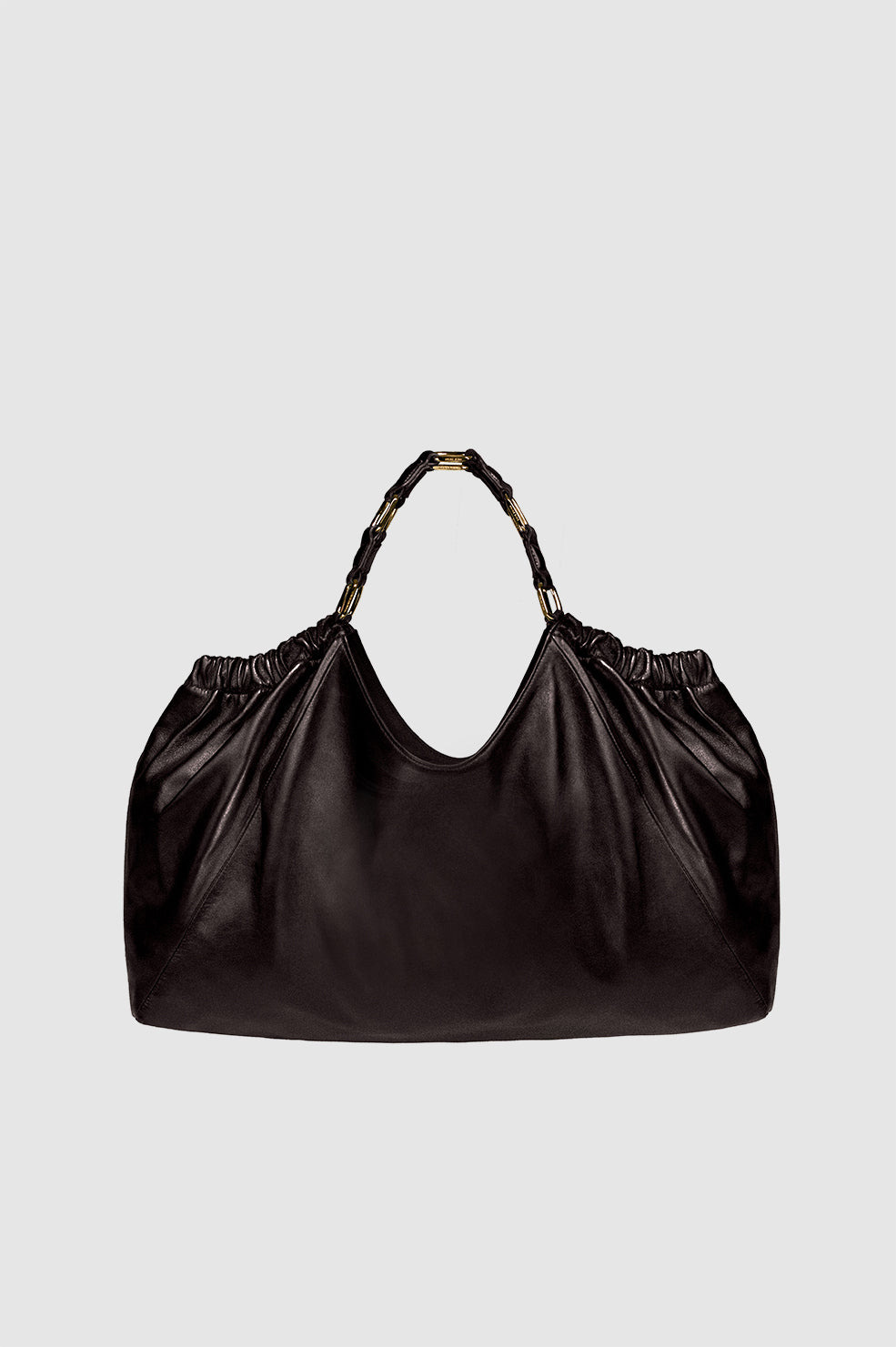 Medium Kate Tote - Dark Brown - 3
