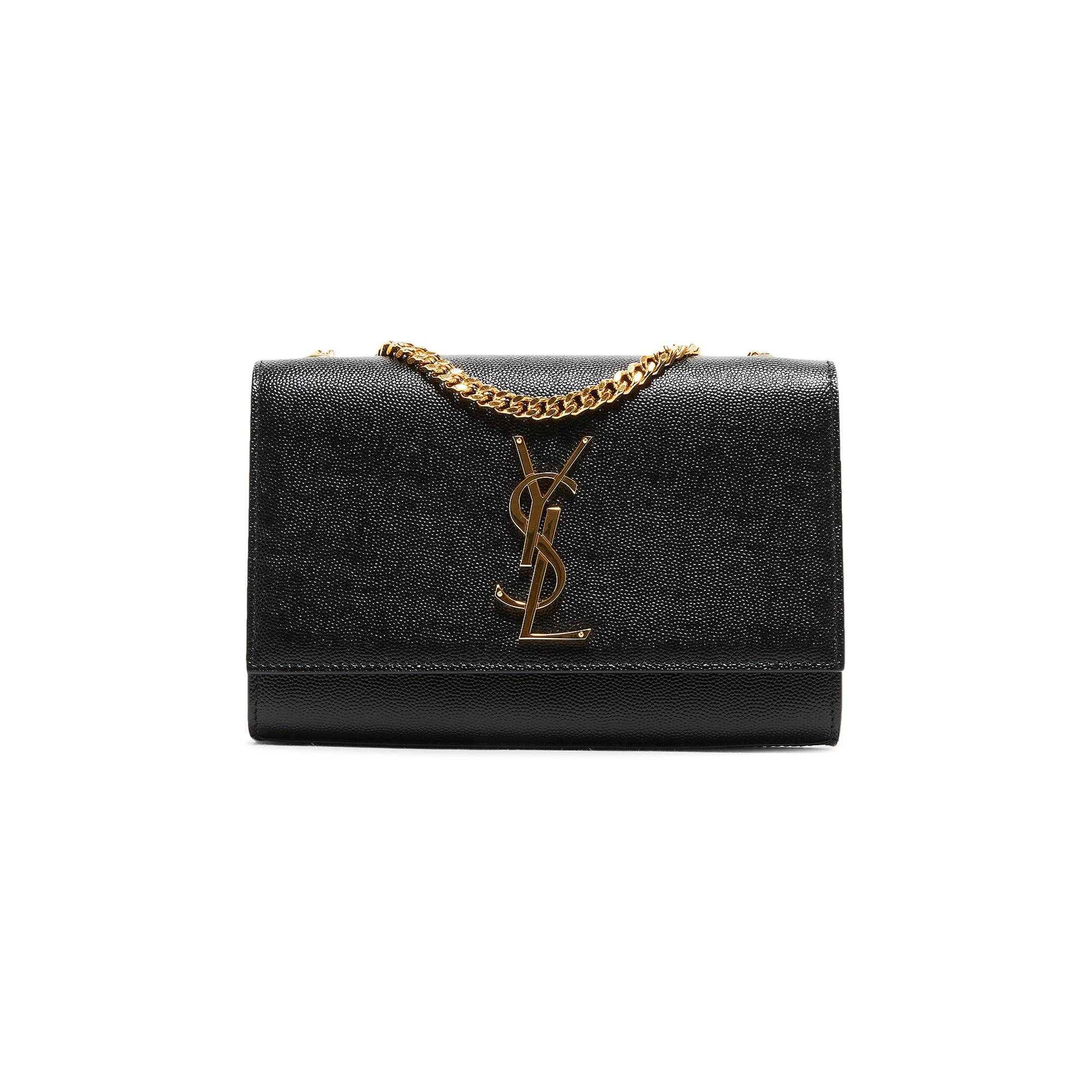 Saint Laurent Kate Small Chain Bag 'Black' - 1