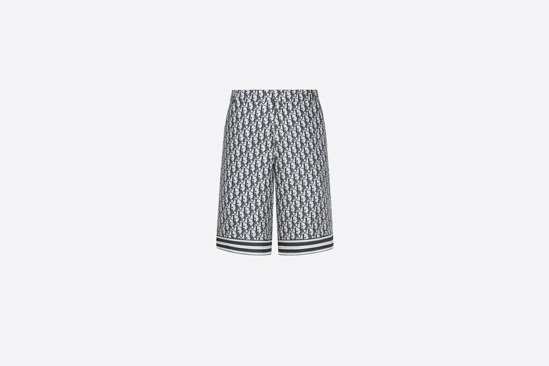 Dior Oblique Pixel Bermuda Shorts 1