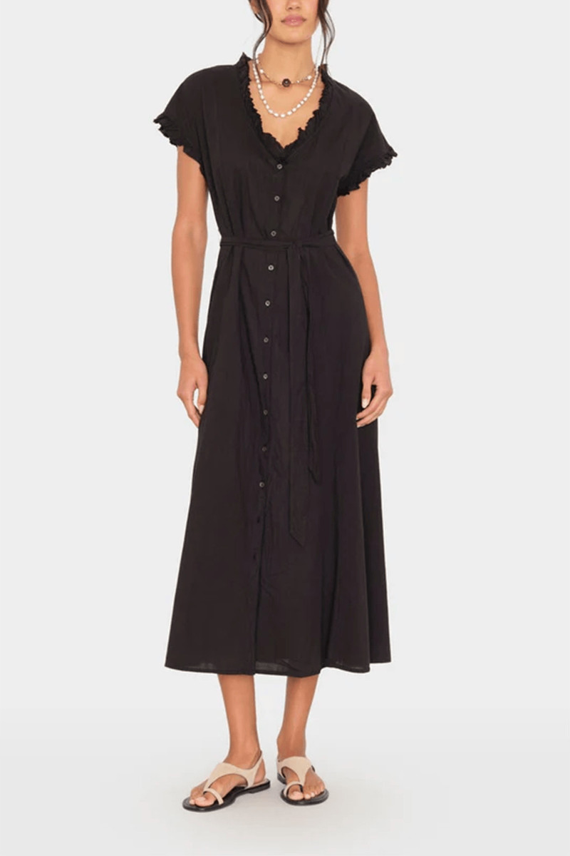 XÍRENA Dixie Dress in Black outlook