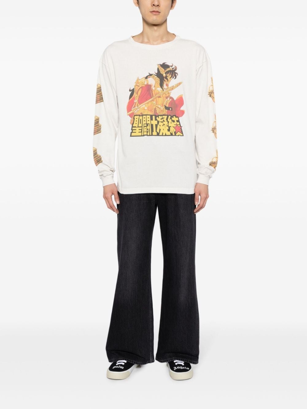 x CLOT graphic-print cotton T-shirt - 2